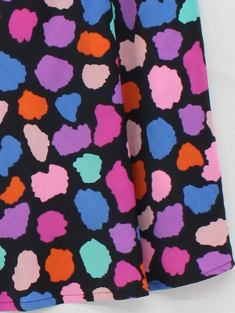 Dancing Leopard Women's Mini Skirt UK 12 Black 100% Polyester Mini - Image 4