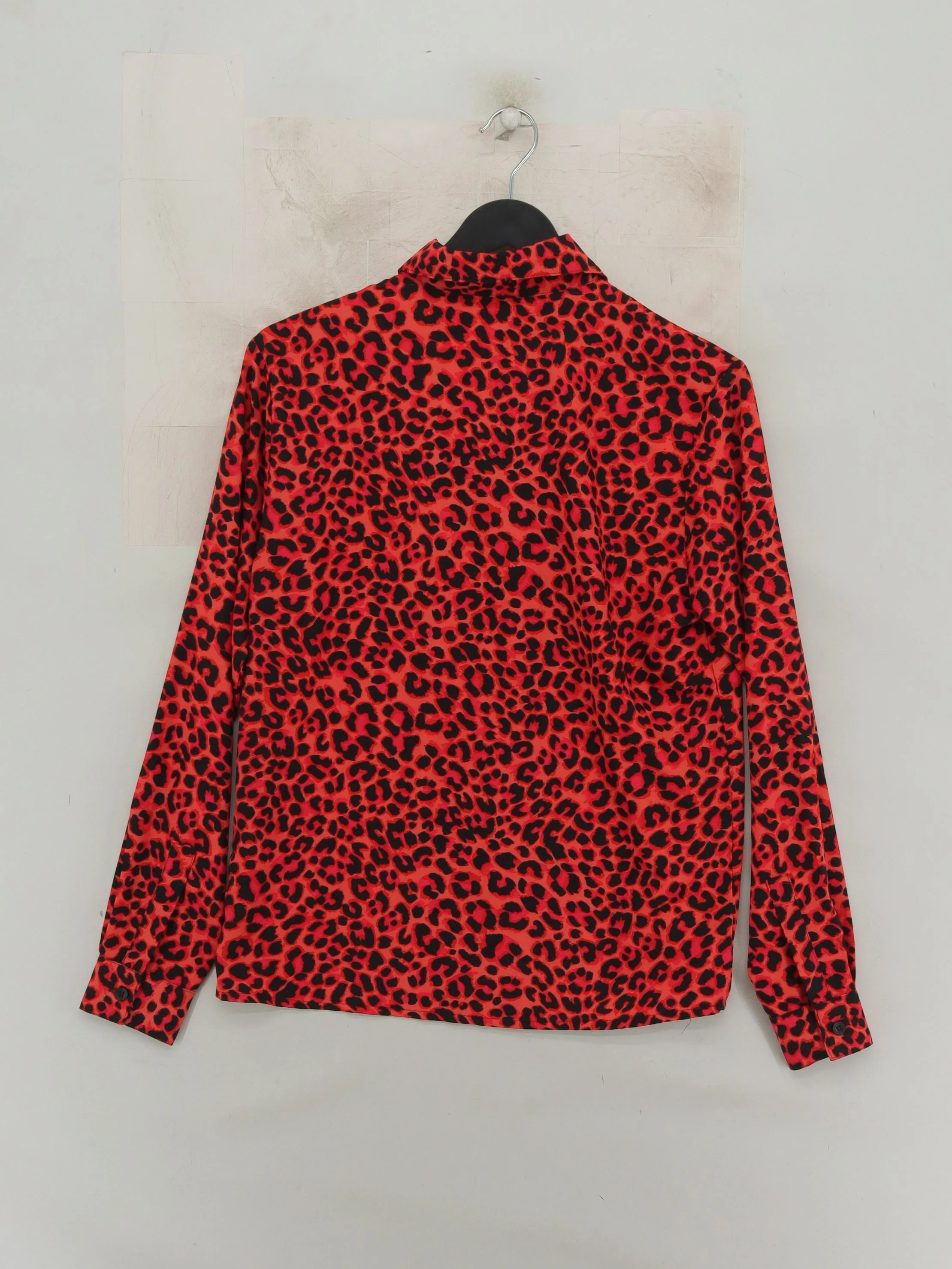 Dancing Leopard Women's Shirt UK 10 Multi 100% Polyester Basic - Image 2