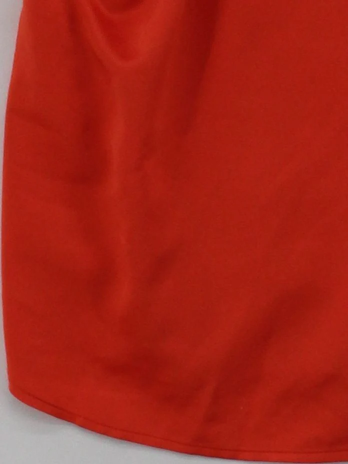 Dancing Leopard Women's T-Shirt UK 16 Orange 100% Polyester Basic - Image 4