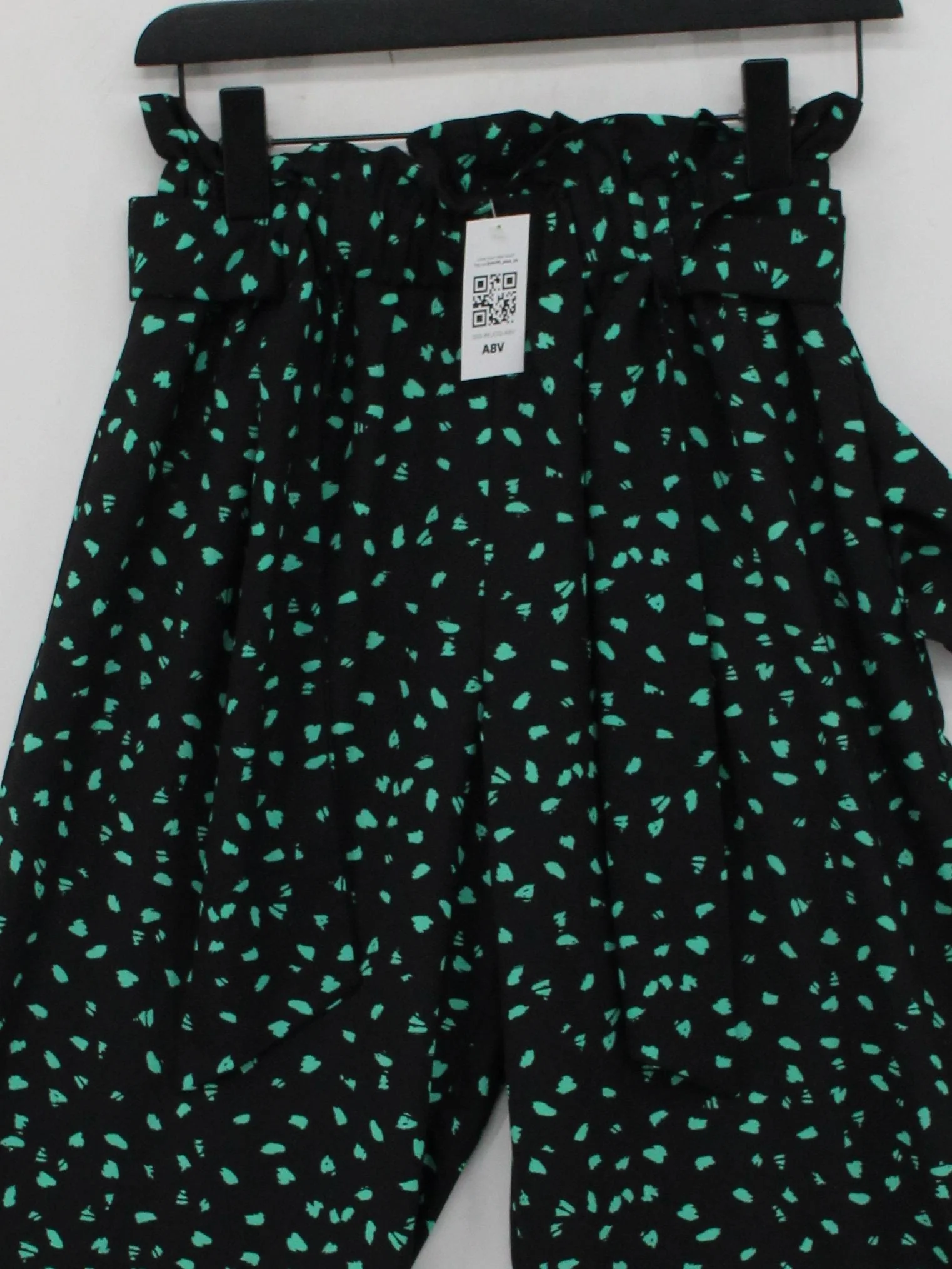 Dancing Leopard Women's Trousers UK 6 Black 100% Other Chino - Image 3