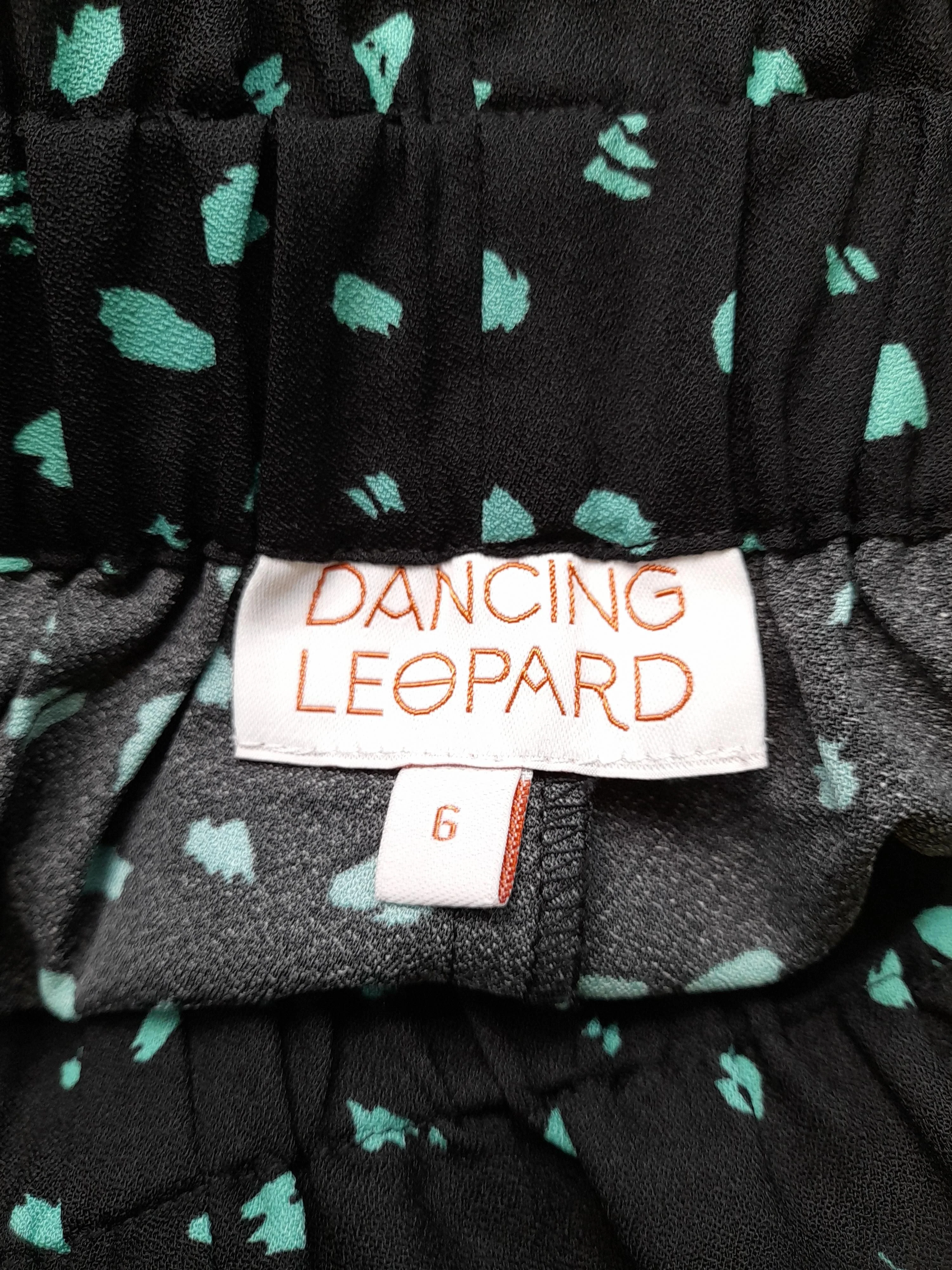 Dancing Leopard Women's Trousers UK 6 Black 100% Other Chino - Image 5