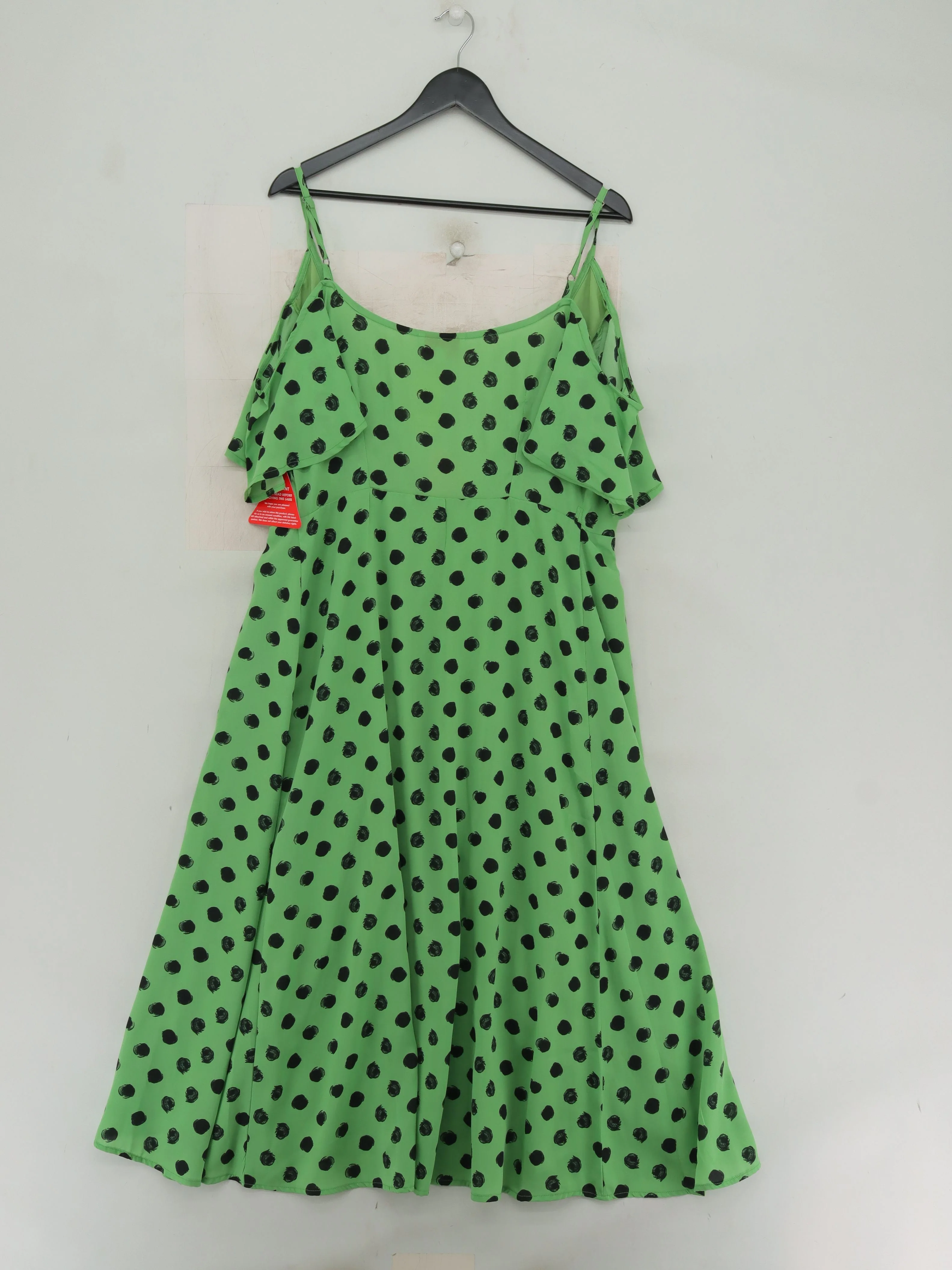 Dancing Leopard Wrap Maxi Dress UK10 in Green - Image 2