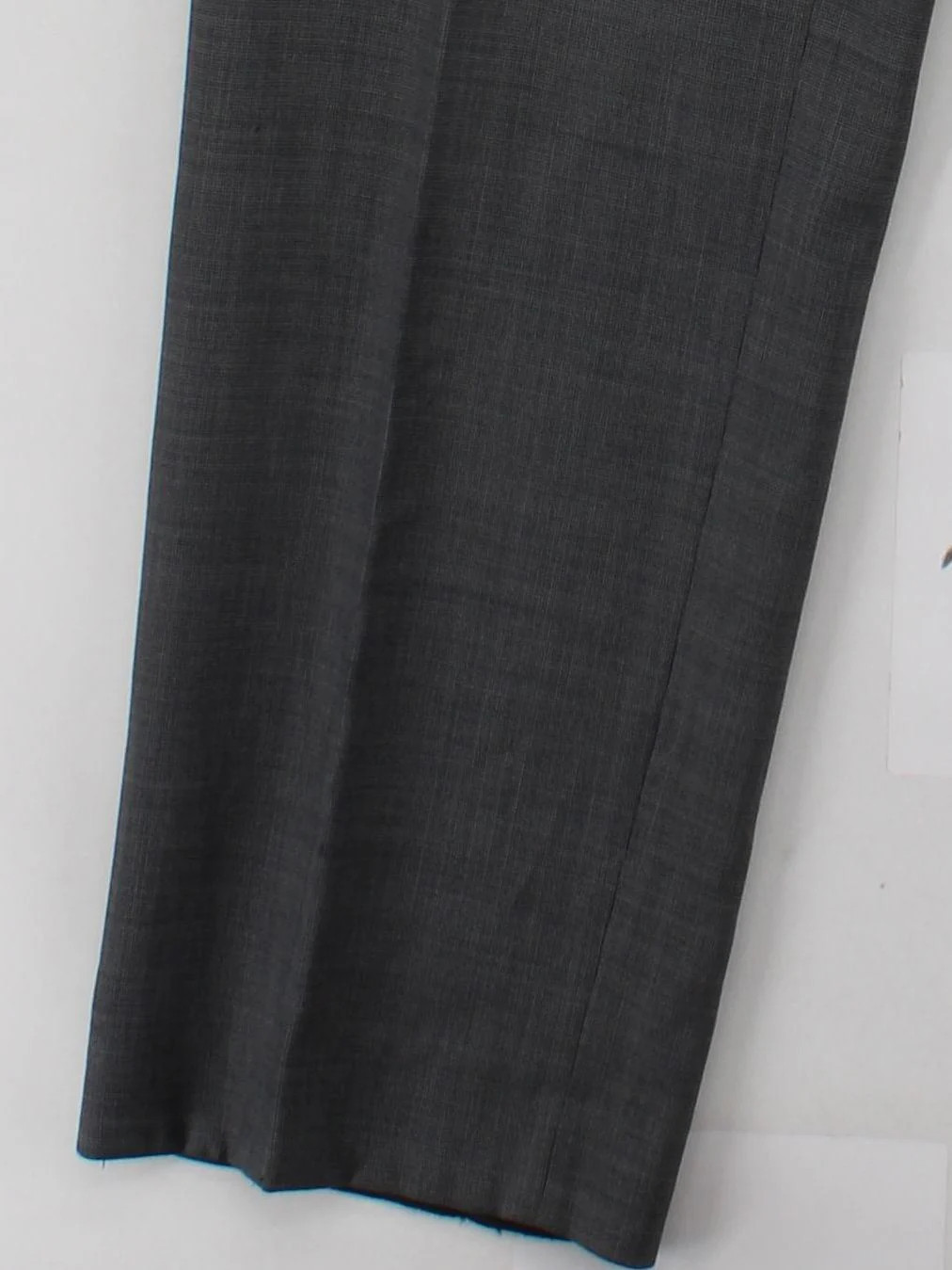 Daniel Hechter Men's Two Piece Suit Chest: 34 in Grey 100% Wool 2 Piece - Image 4