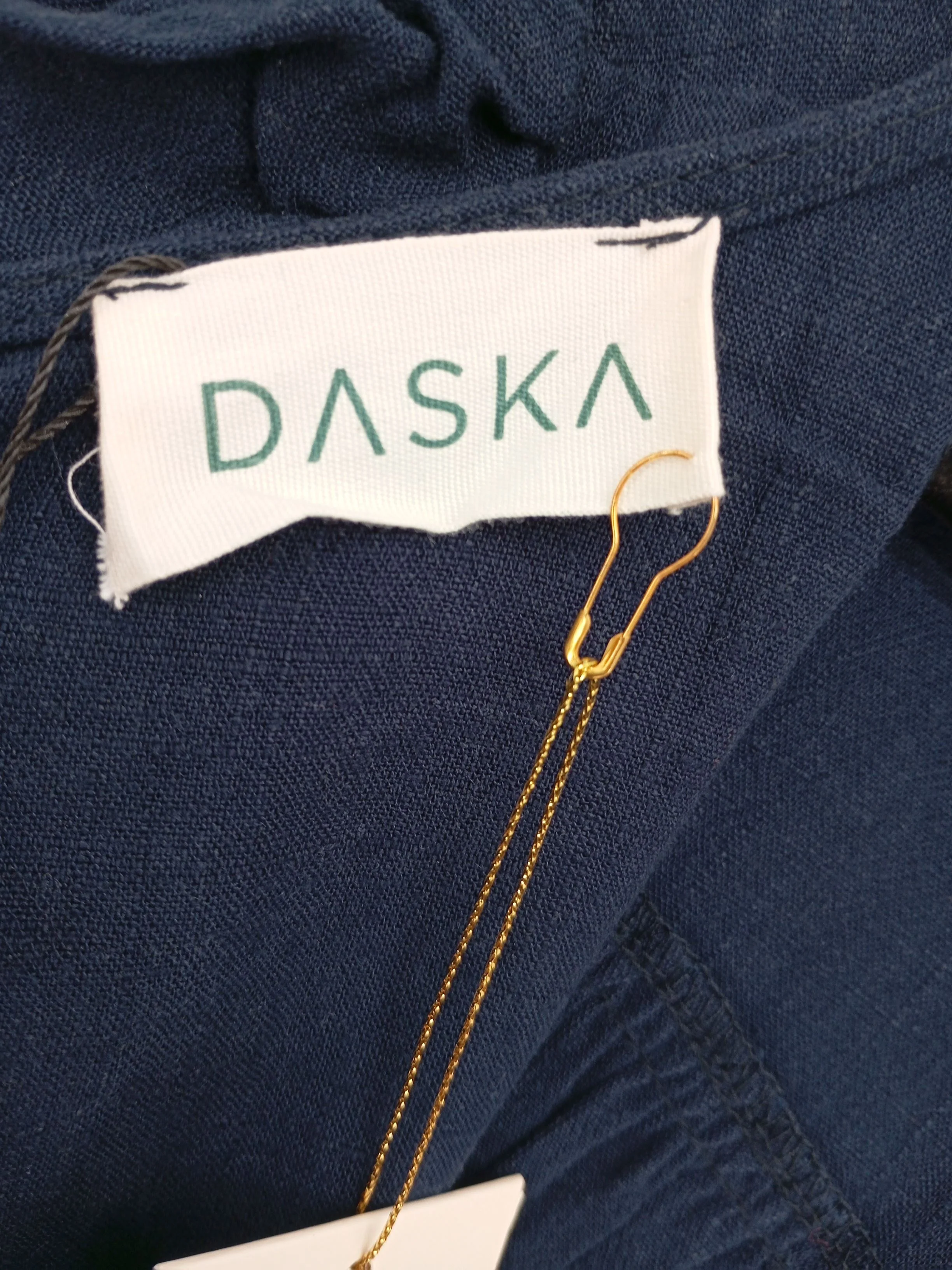 DASKA Maxi Dress L in Blue RRP £80 - Image 7