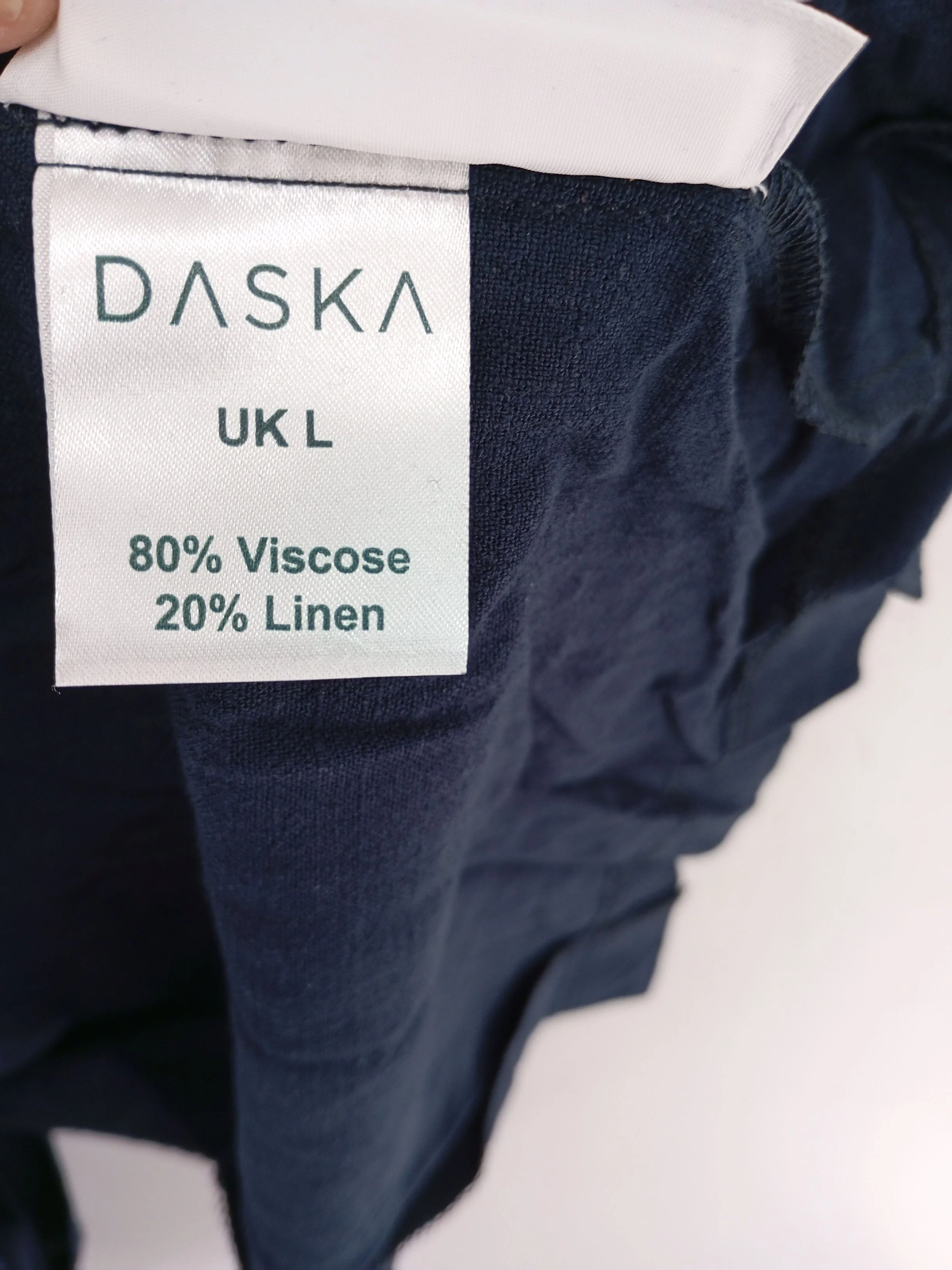 DASKA Maxi Dress L in Blue RRP £80 - Image 8