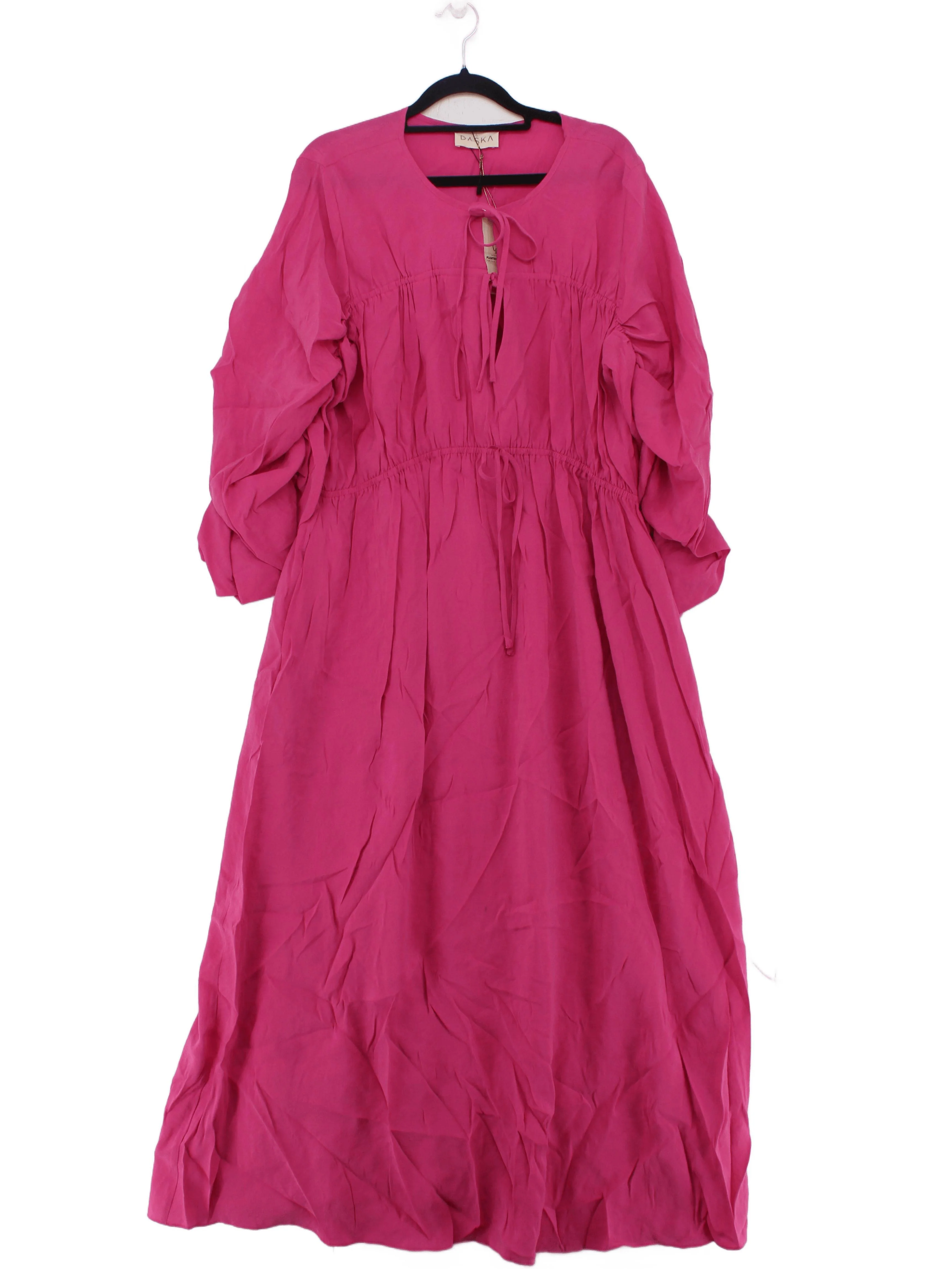 DASKA Maxi Dress L in Pink RRP £80 - Image 2