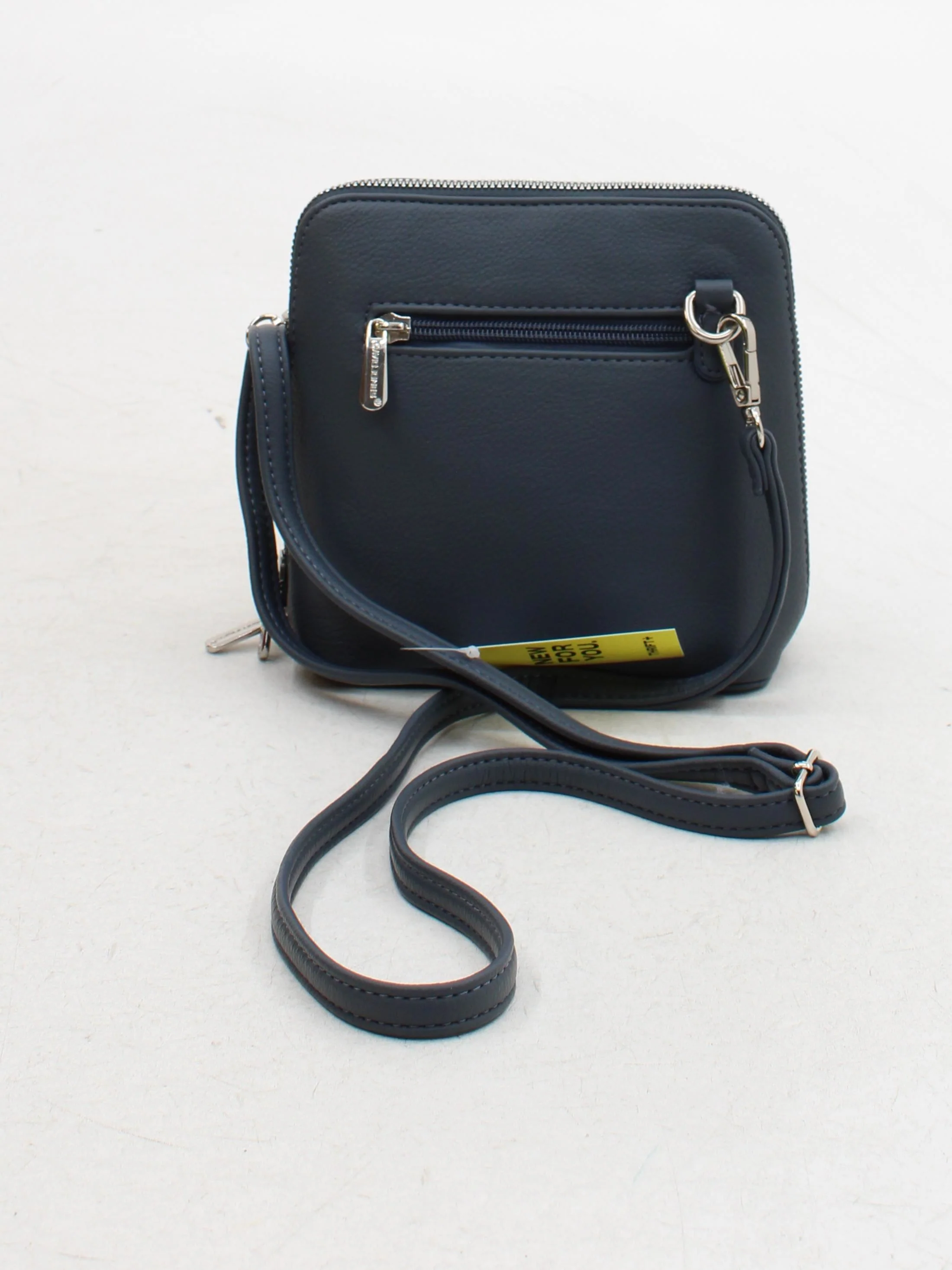 David Jones Women's Bag Blue 100% Faux Leather Crossbody - Image 2