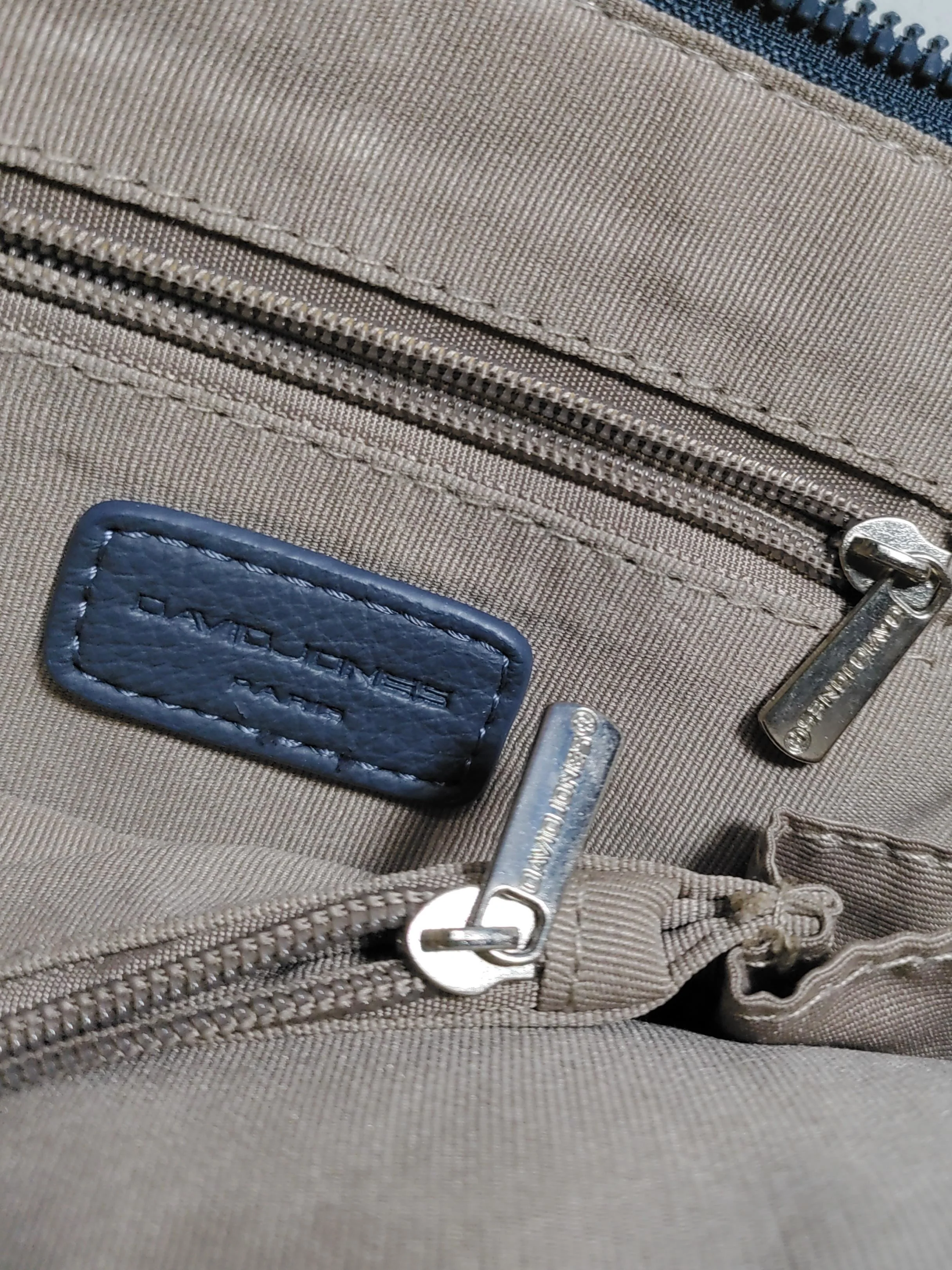 David Jones Women's Bag Blue 100% Faux Leather Crossbody - Image 5