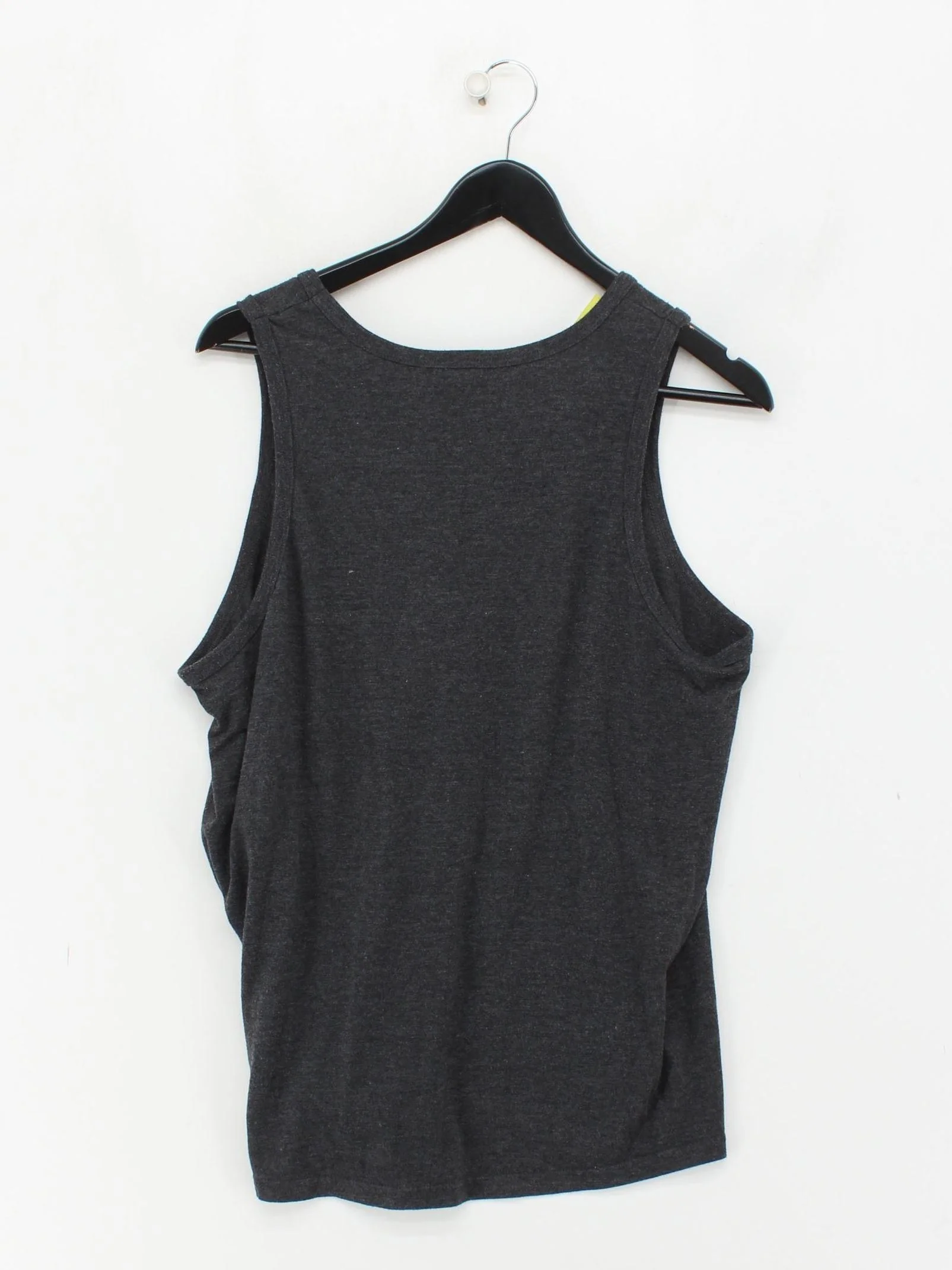 DC Men's T-Shirt XL Grey Cotton with Polyester Basic - Image 2