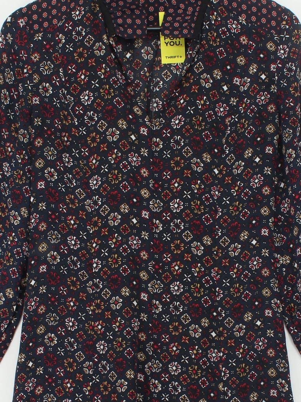 Derek Lam 10 Crosby Shirt Midi Dress UK4 in Multi - Image 3