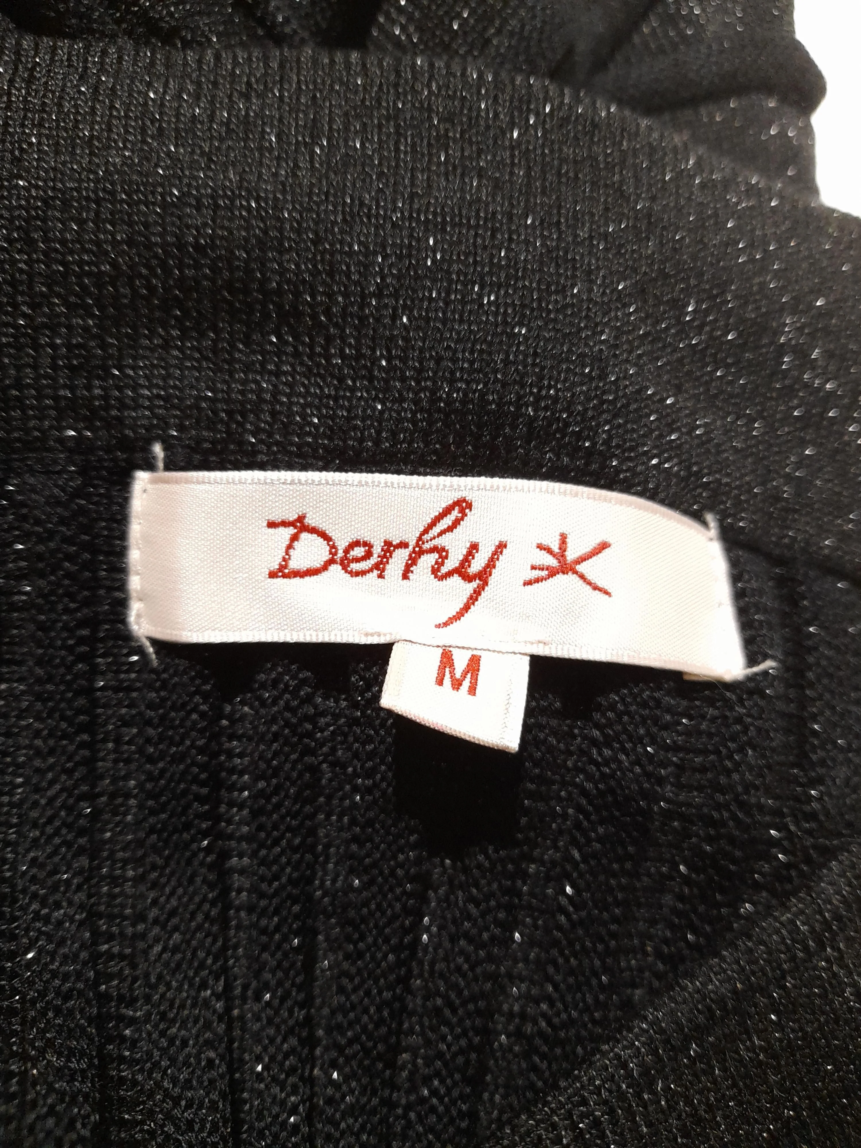Derhy Skater Midi Dress M in Black - Image 5