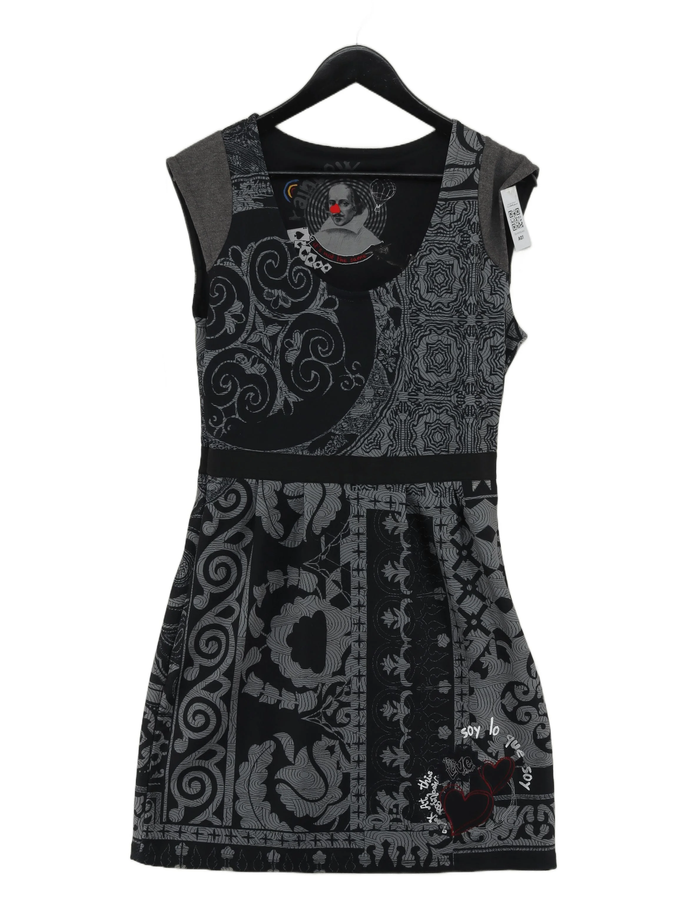 Desigual Mini Dress XL in Black