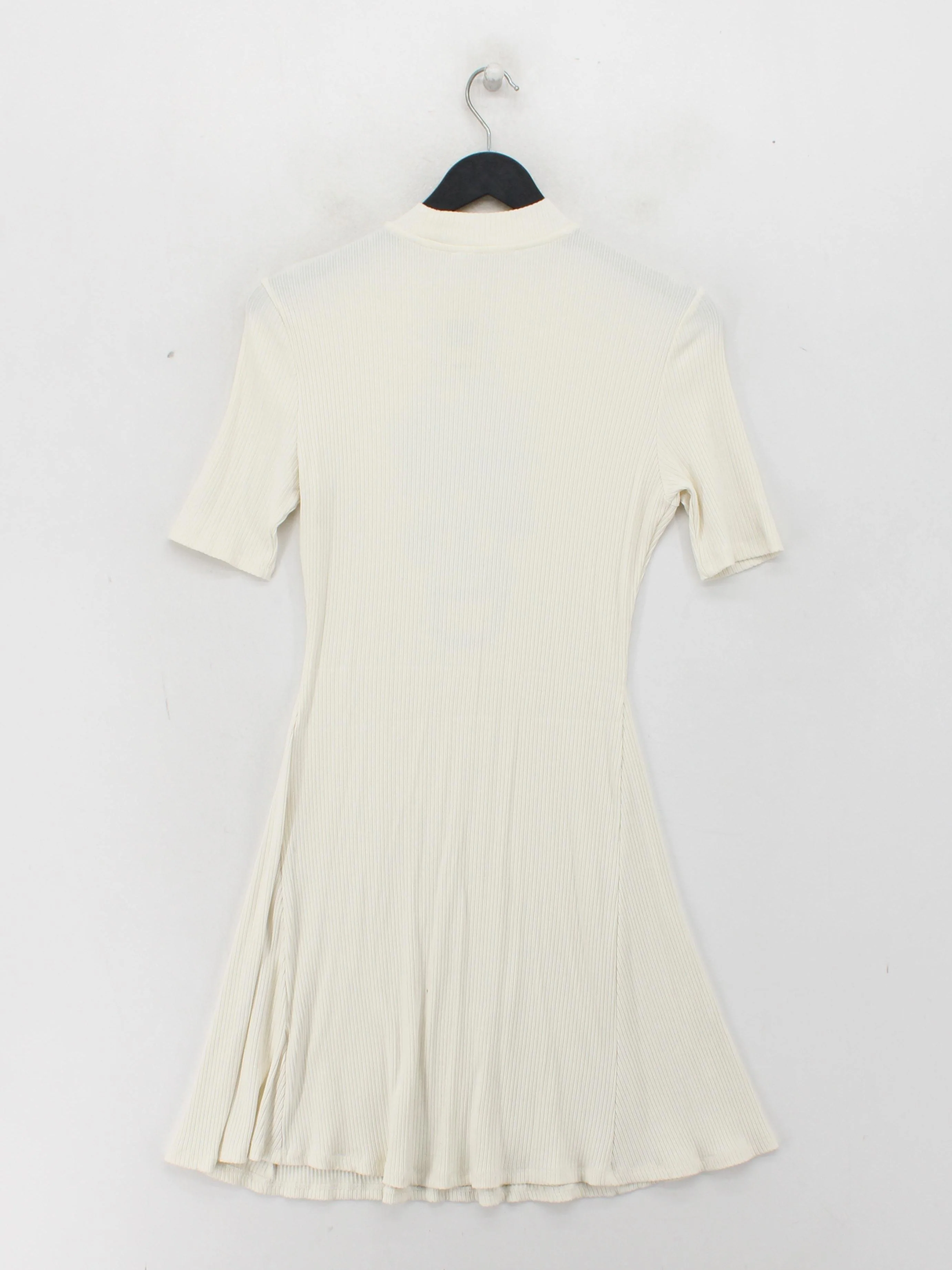 Desigual T-Shirt Mini Dress L in White - Image 2