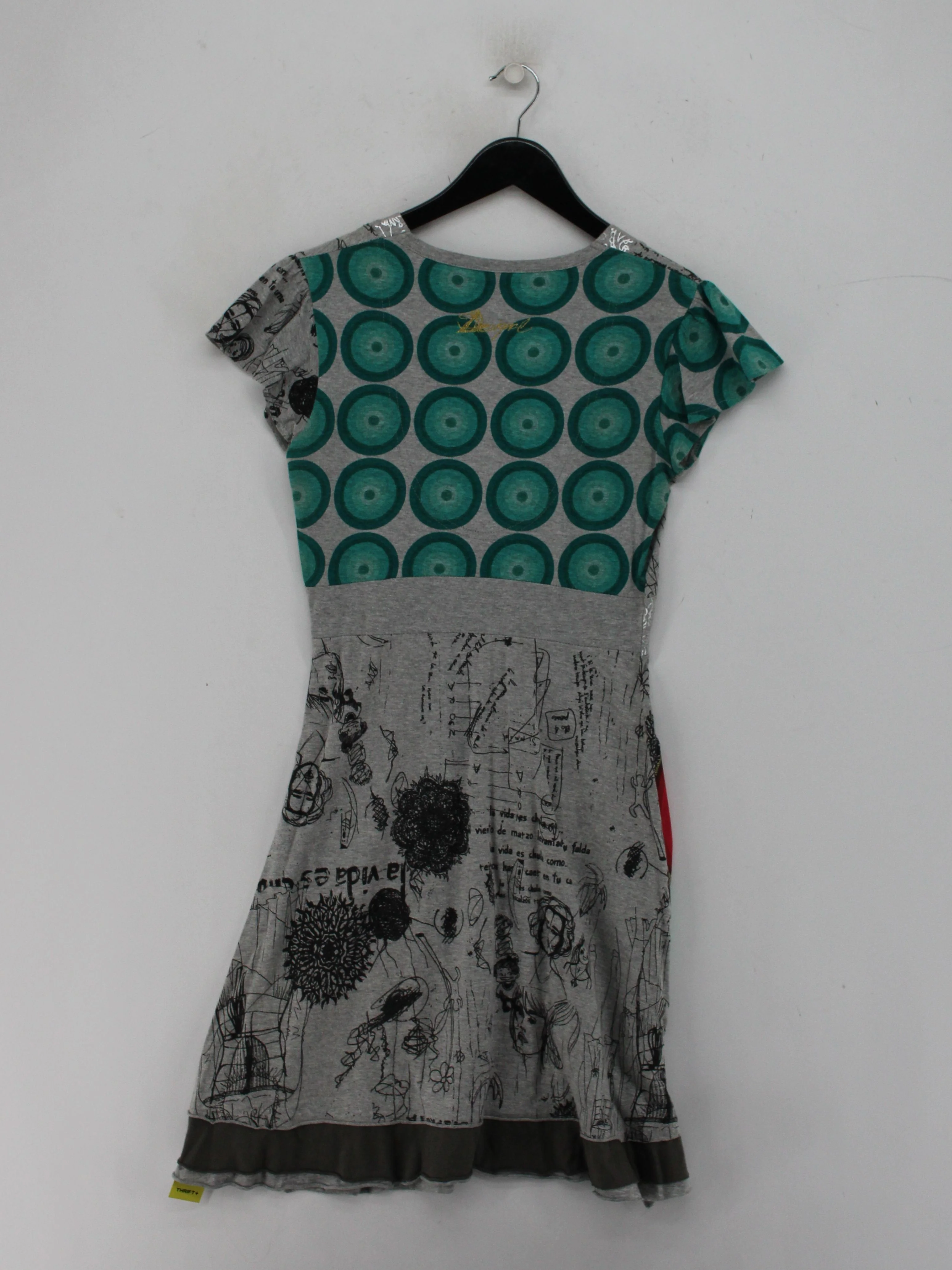 Desigual T-Shirt Mini Dress S in Multi - Image 2