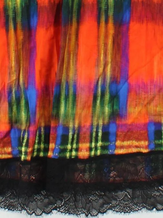 Desigual Women's Midi Skirt XL Multi Viscose - Image 4