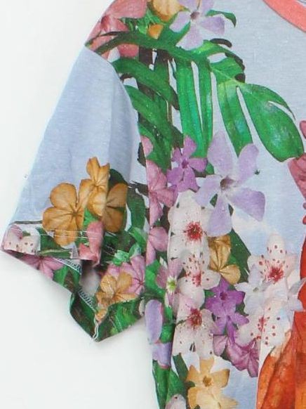 Desigual Women's T-Shirt S Multi 100% Other Basic - Image 4