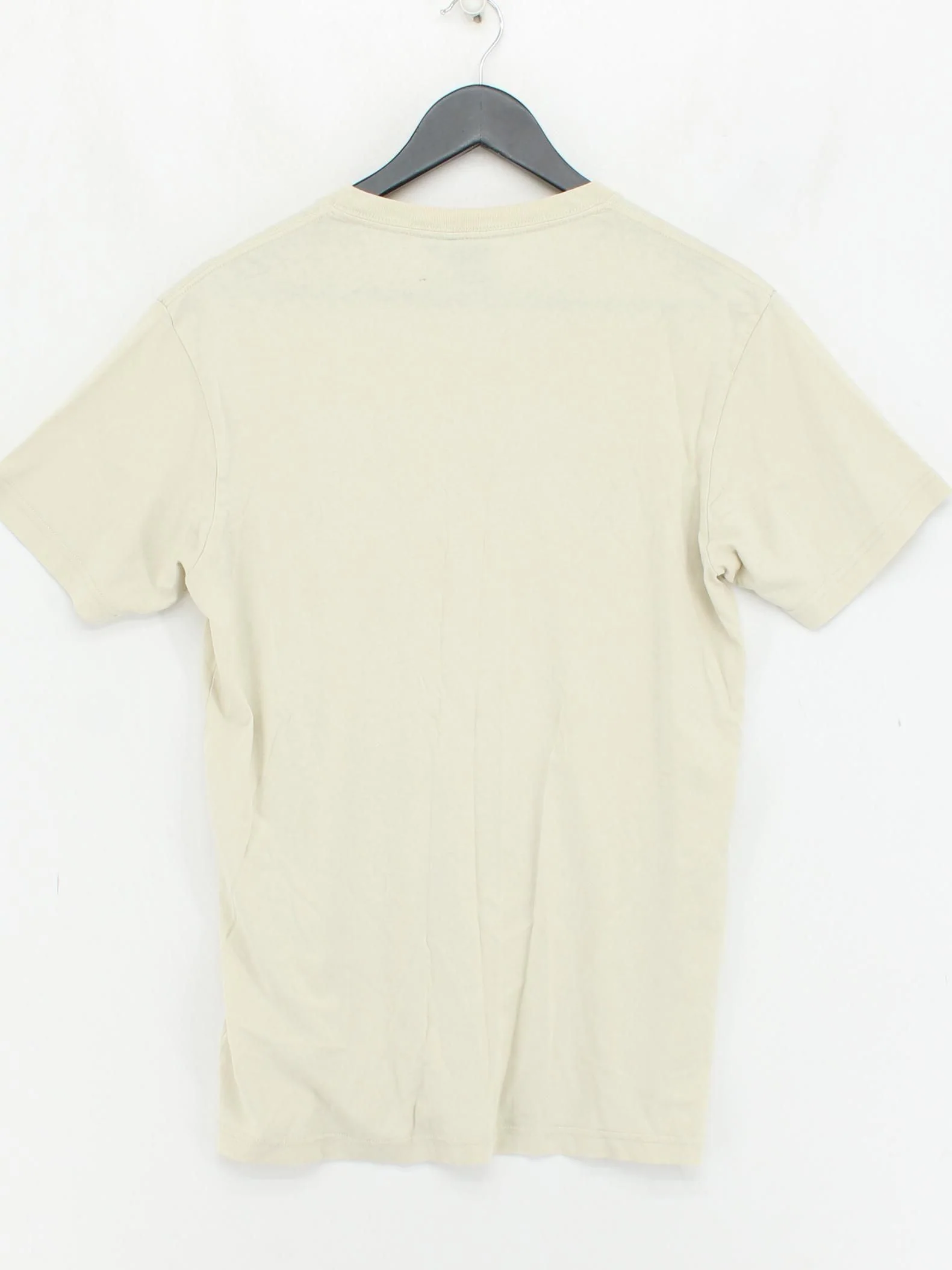 Deus Ex Machina Men's T-Shirt S Cream Graphic 100% Cotton Basic - Image 2