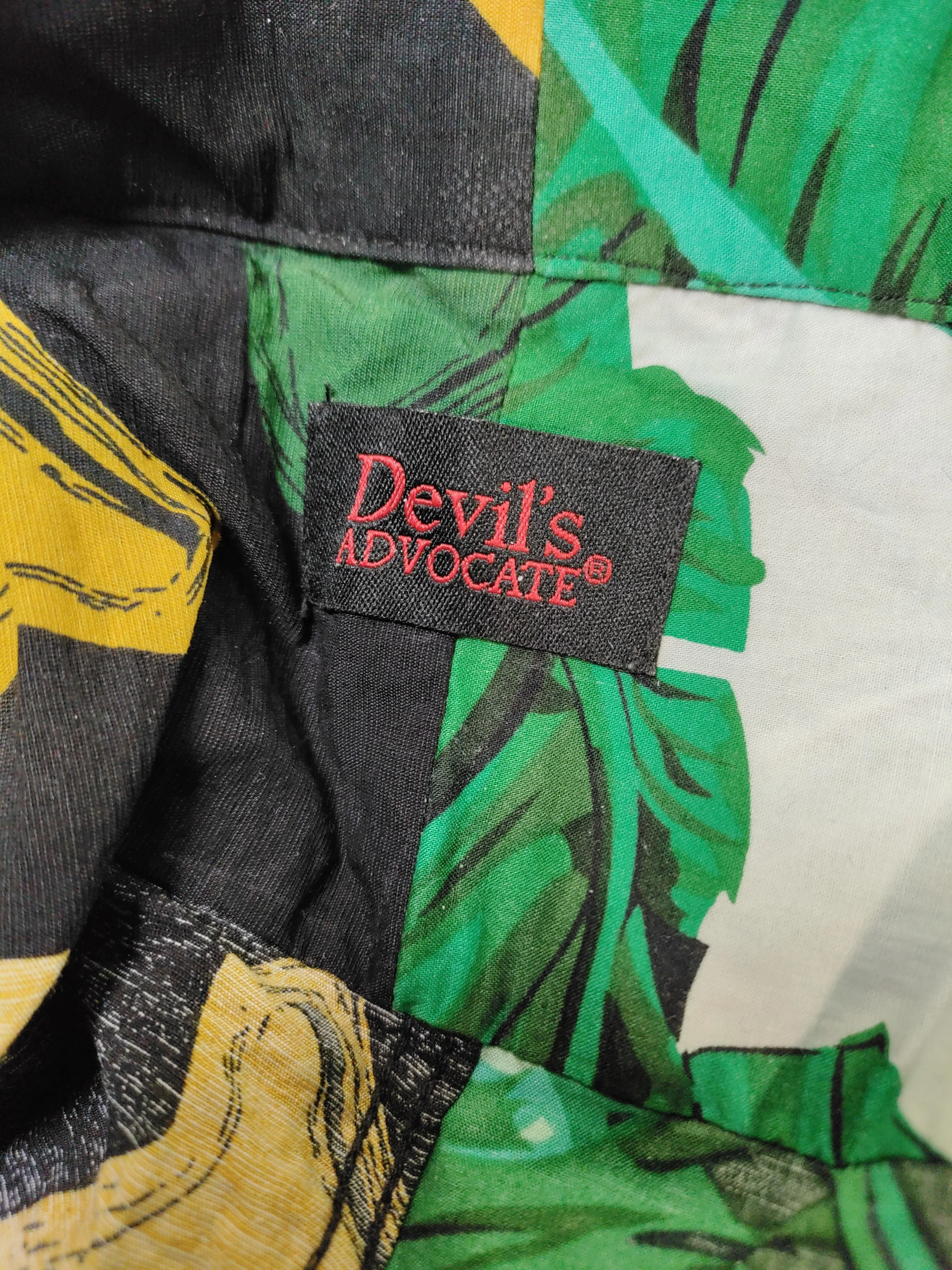 Devil's Advocate Men's Shirt M Multi 100% Cotton Basic - Image 5