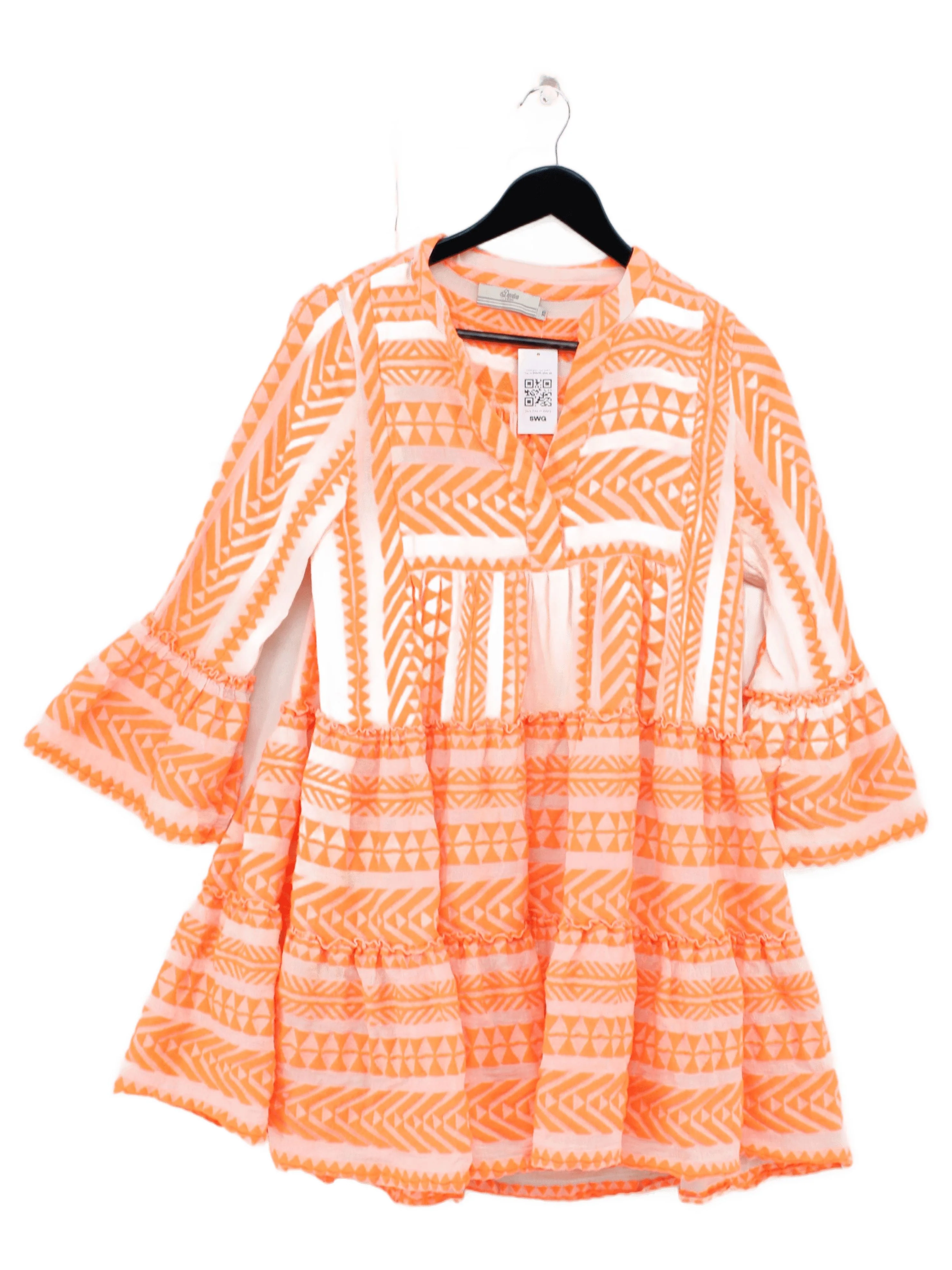 Devotion Shirt Mini Dress XS in Orange