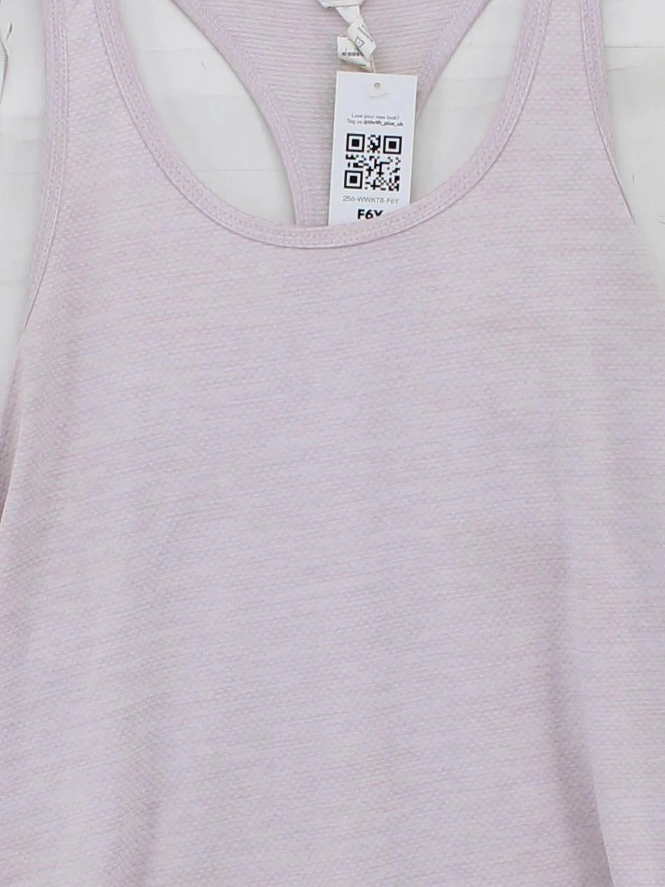 Diadora Women's T-Shirt S Purple 100% Polyester Sleeveless Basic - Image 3