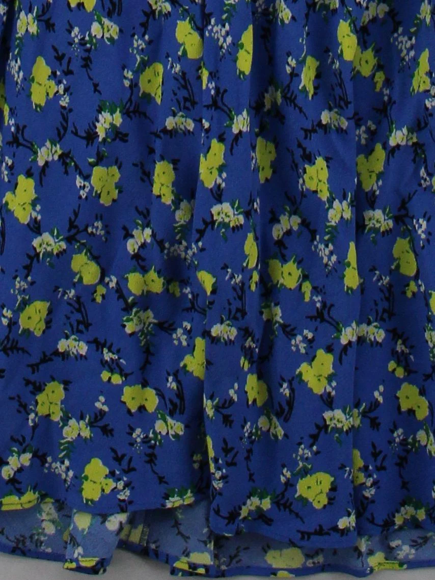 Diane von Furstenberg A-Line Midi Dress UK2 in Blue - Image 4