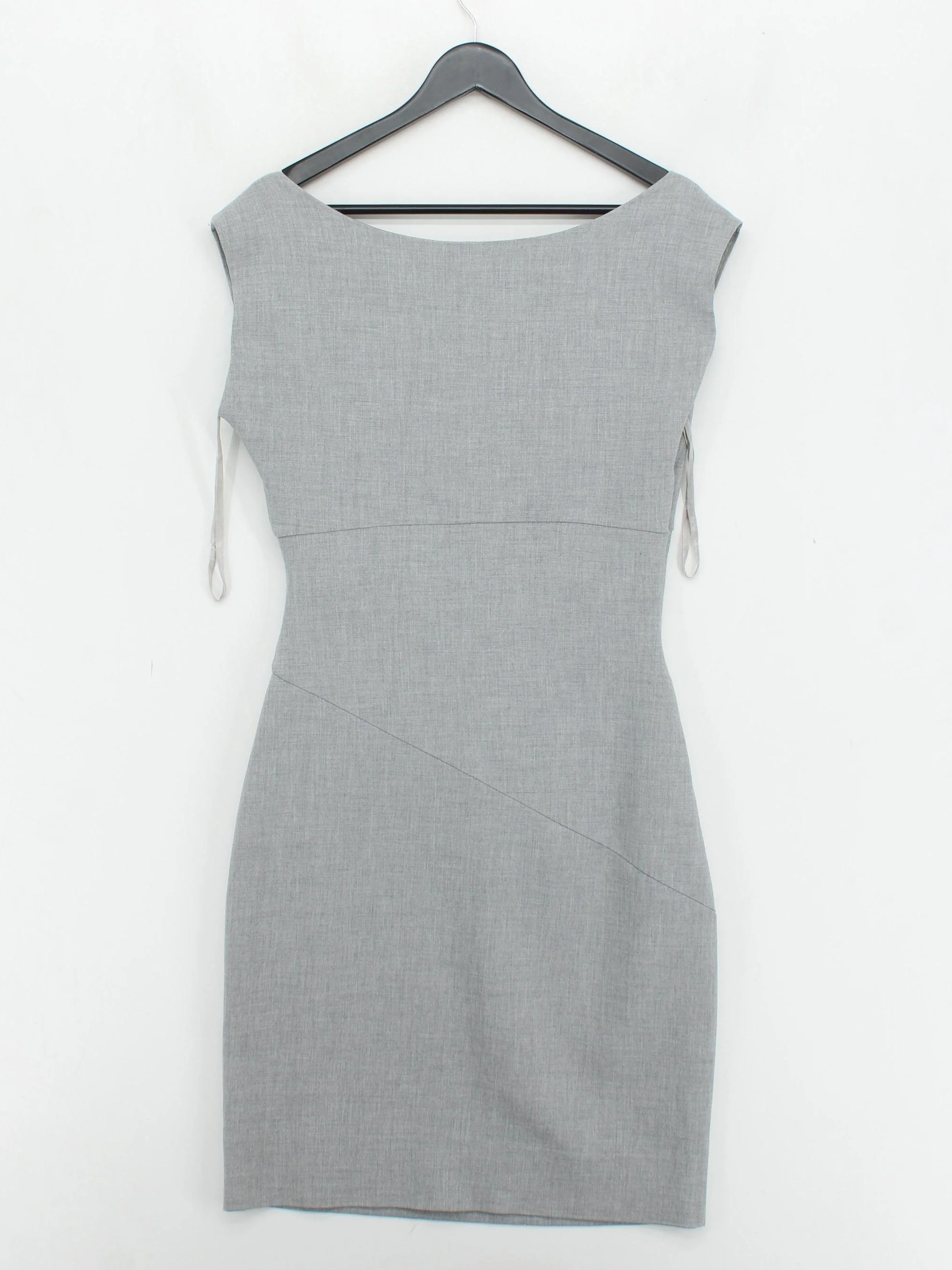 Diane von Furstenberg Bodycon Midi Dress in Grey - Image 2