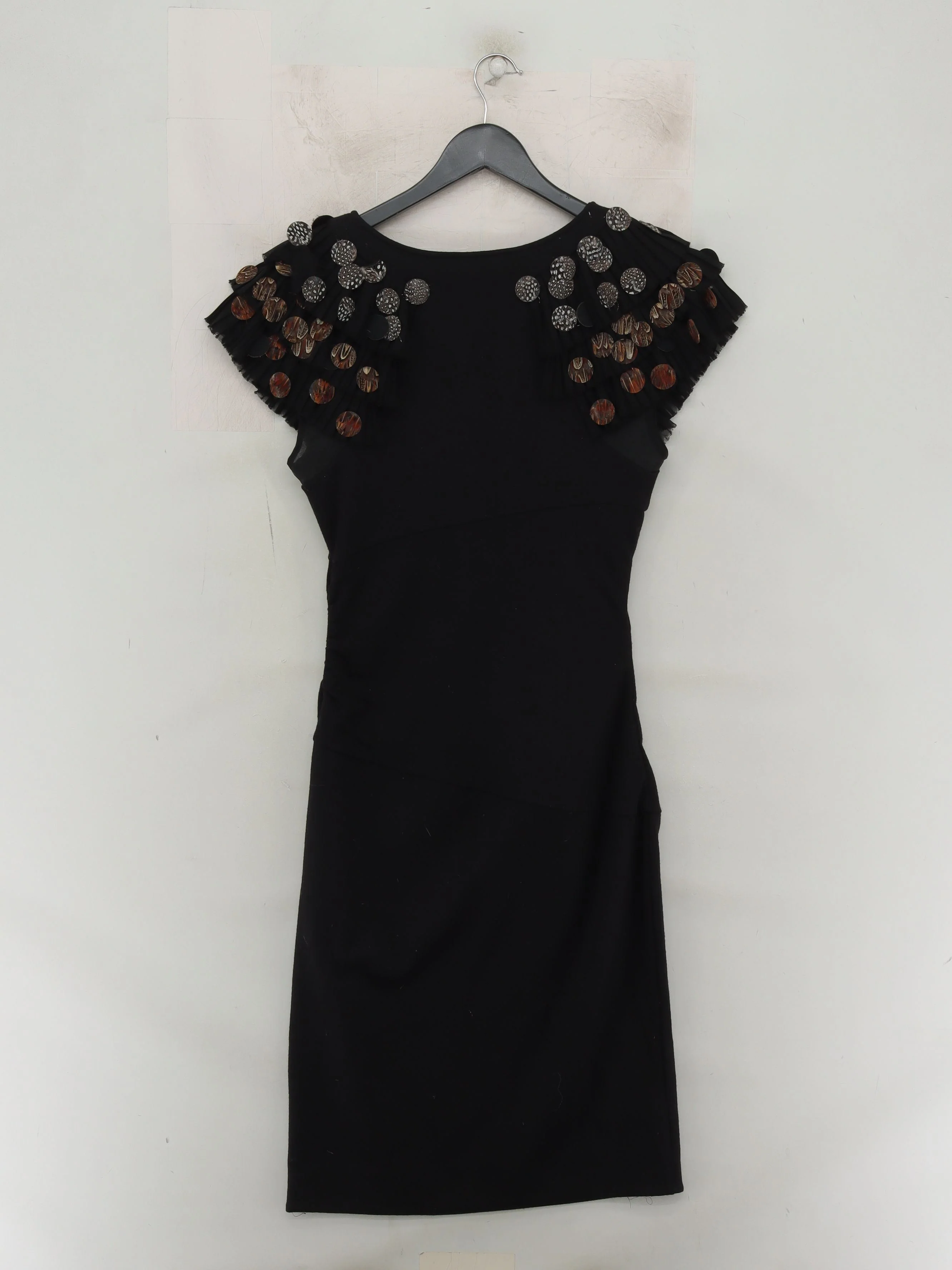 Diane von Furstenberg Bodycon Mini Dress in Black - Image 2