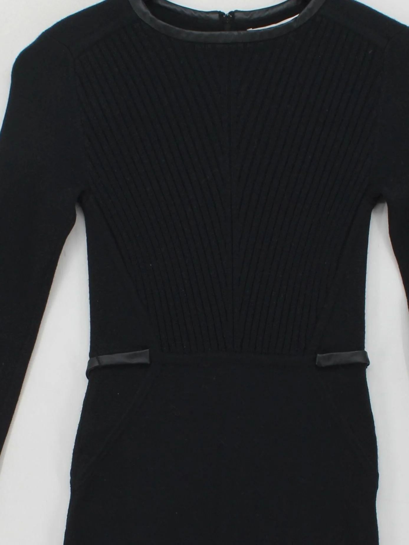 Diane von Furstenberg Bodycon Mini Dress XS in Black - Image 3