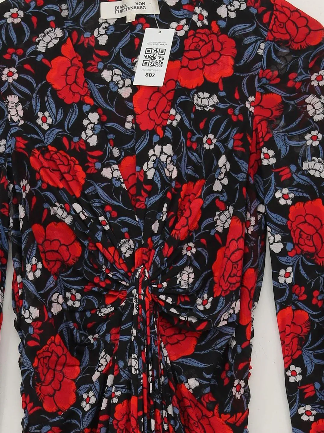Diane von Furstenberg Maxi Dress L in Black - Image 3