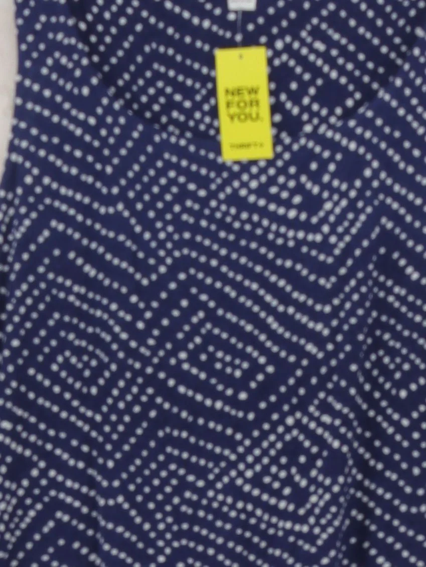 Diane von Furstenberg Maxi Dress L in Blue - Image 3