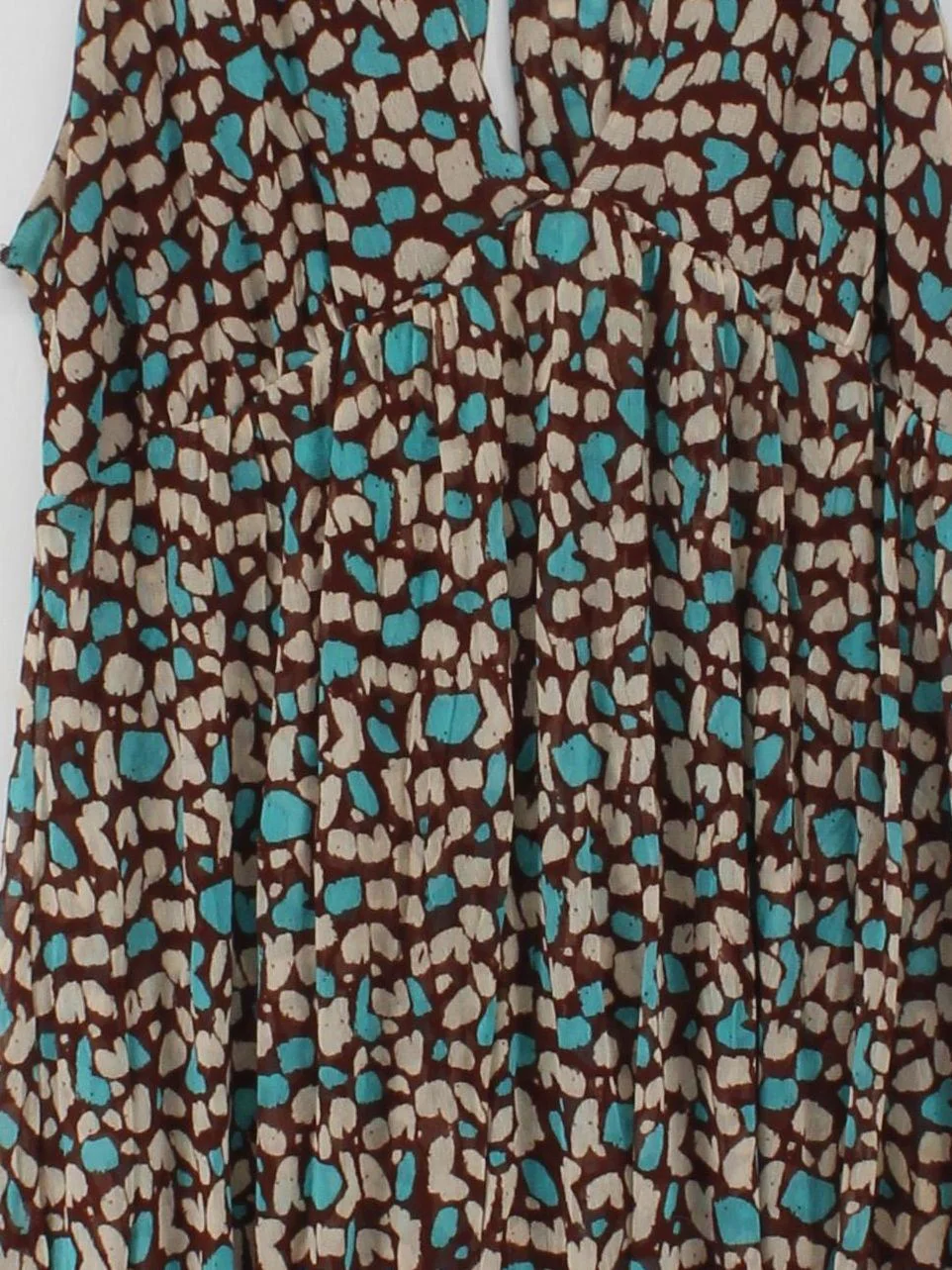 Diane von Furstenberg Mini Dress in Brown - Image 3