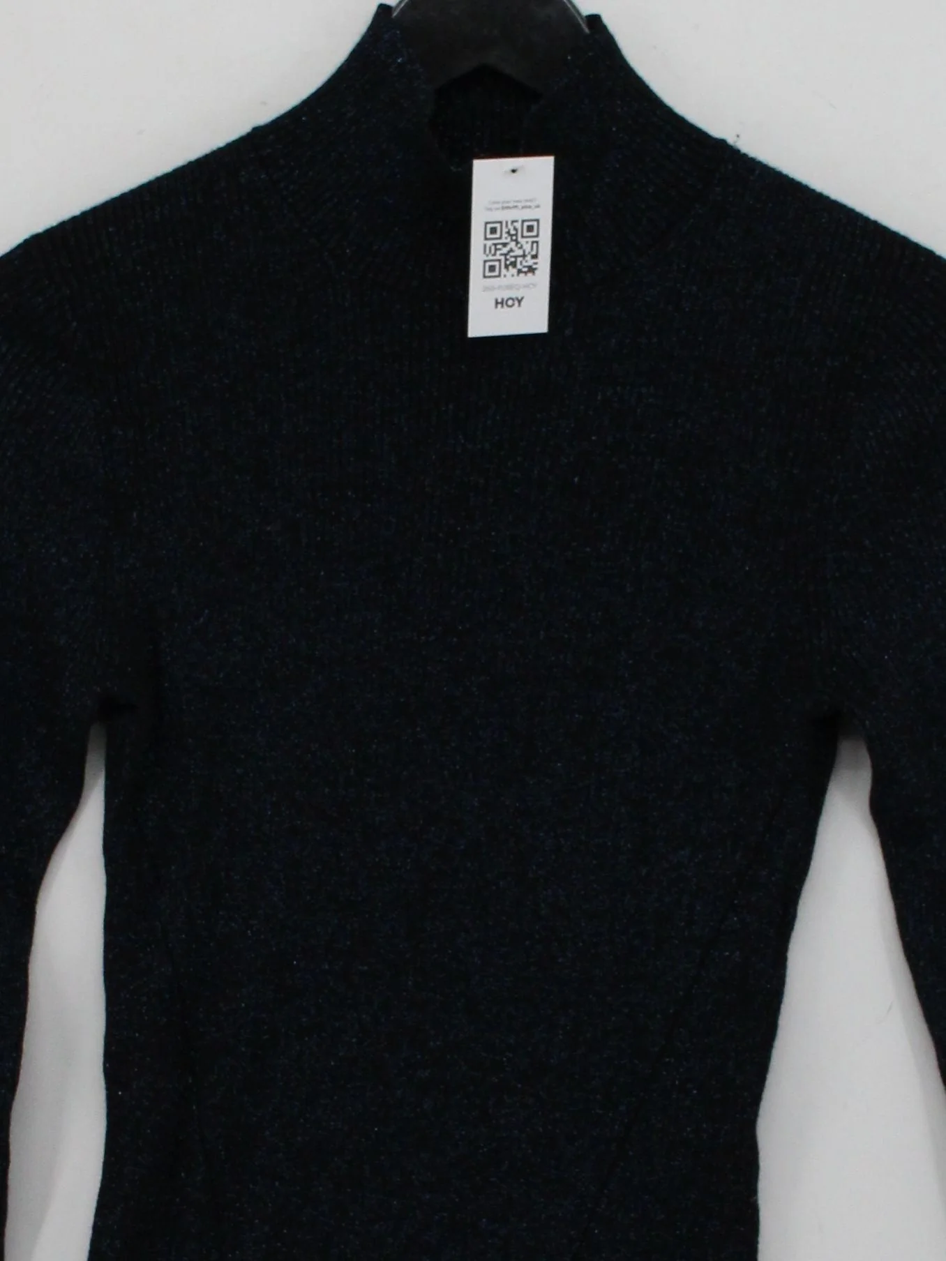 Diane Von Furstenberg Women's Jumper M Black Wool with Polyester Pullover - Image 3