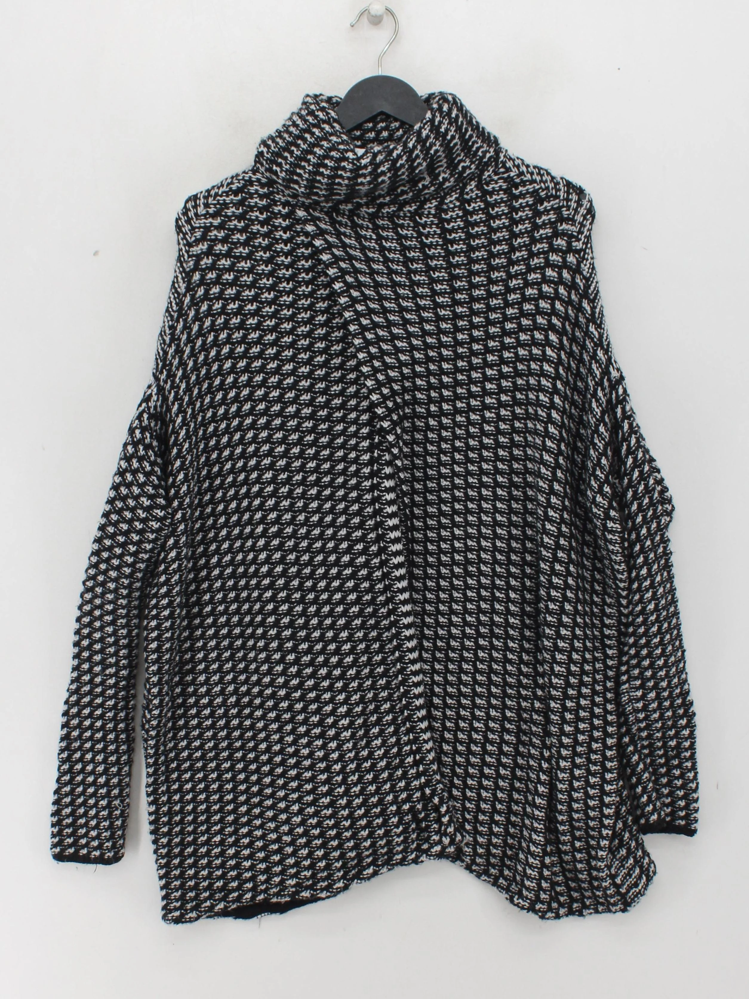 Diane Von Furstenberg Women's Jumper S Black 100% Wool Pullover - Image 2