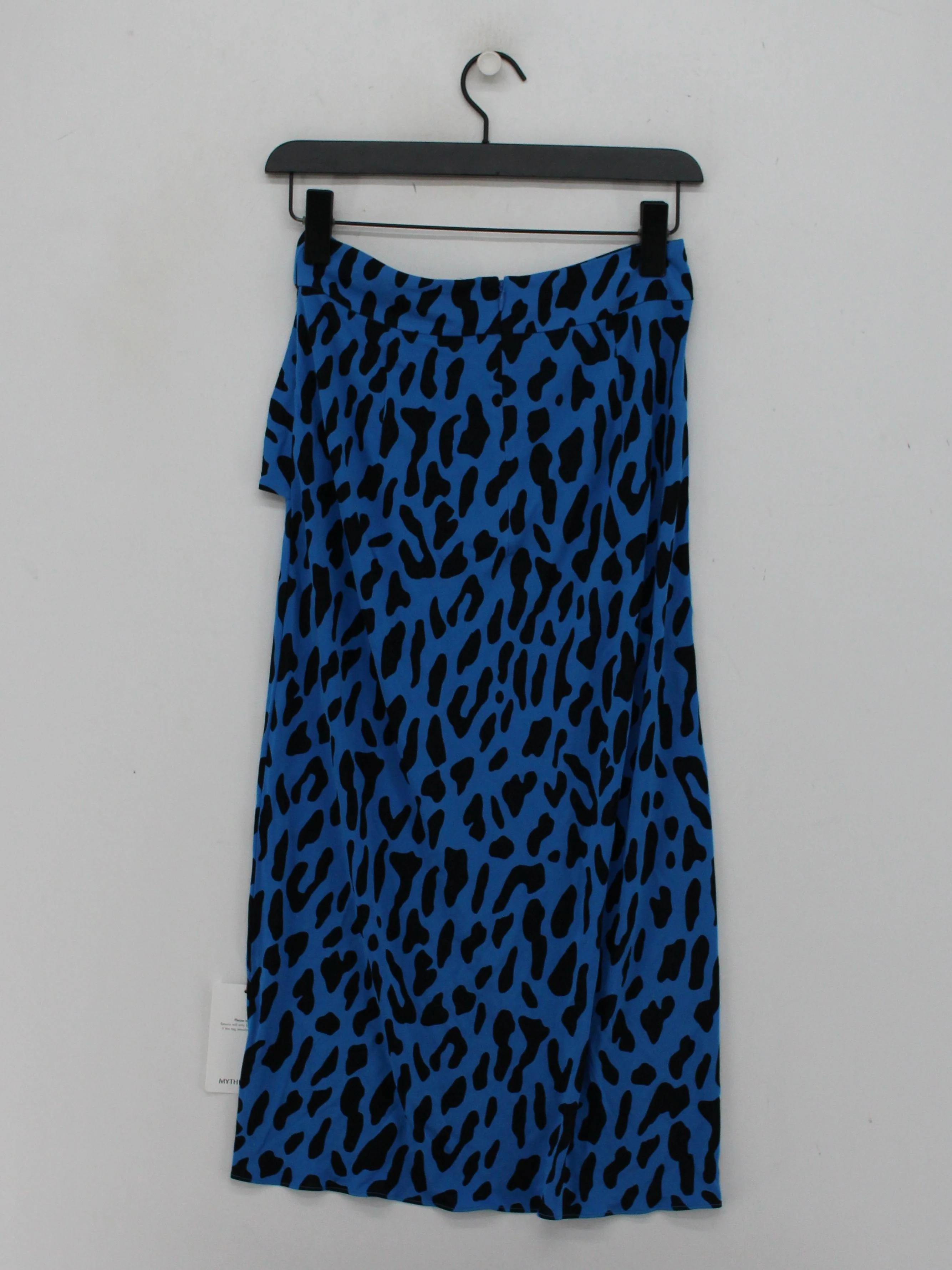 Diane Von Furstenberg Women's Midi Skirt S Blue 100% Viscose Wrap - Image 2