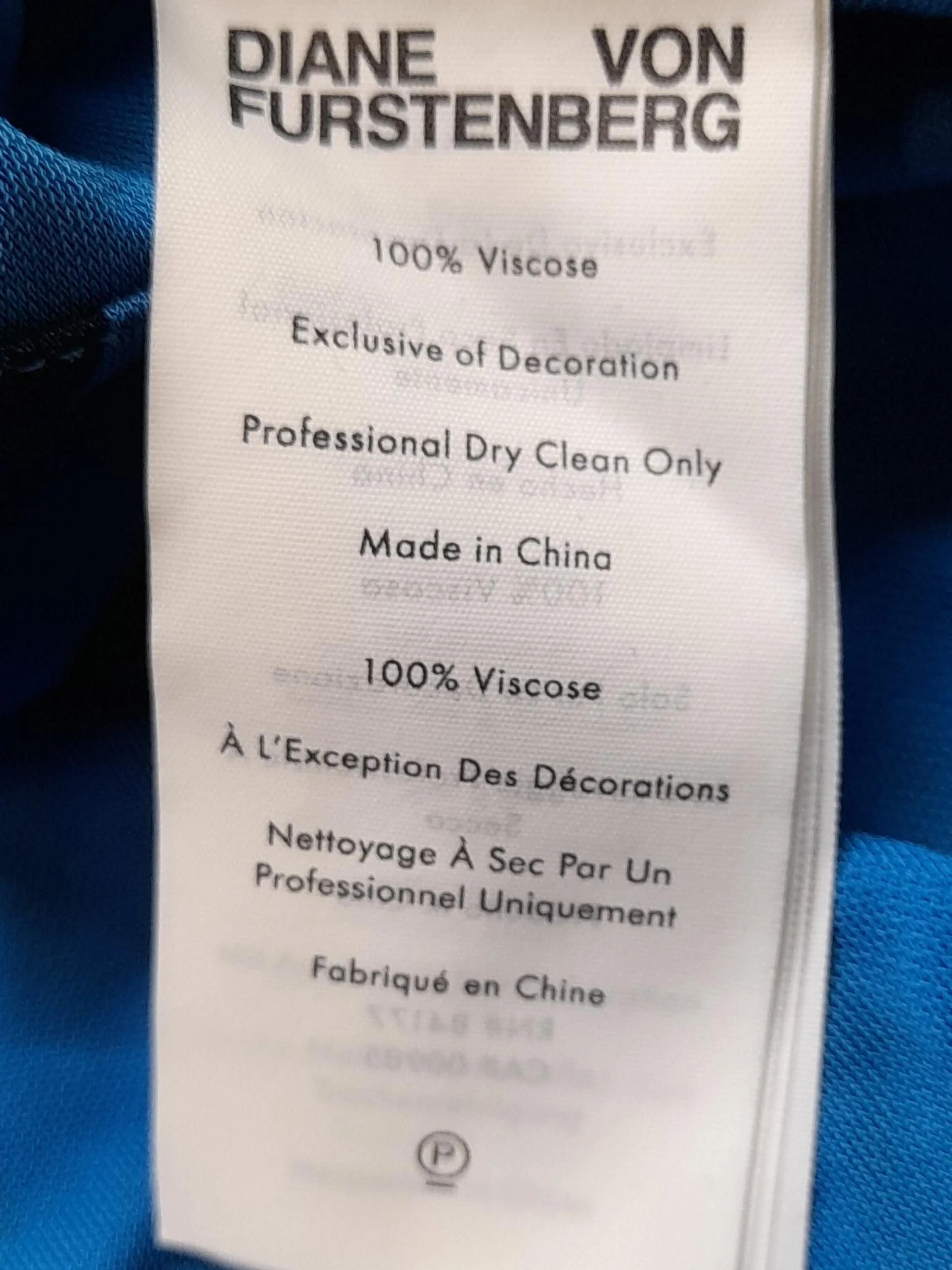Diane Von Furstenberg Women's Midi Skirt S Blue 100% Viscose Wrap - Image 6