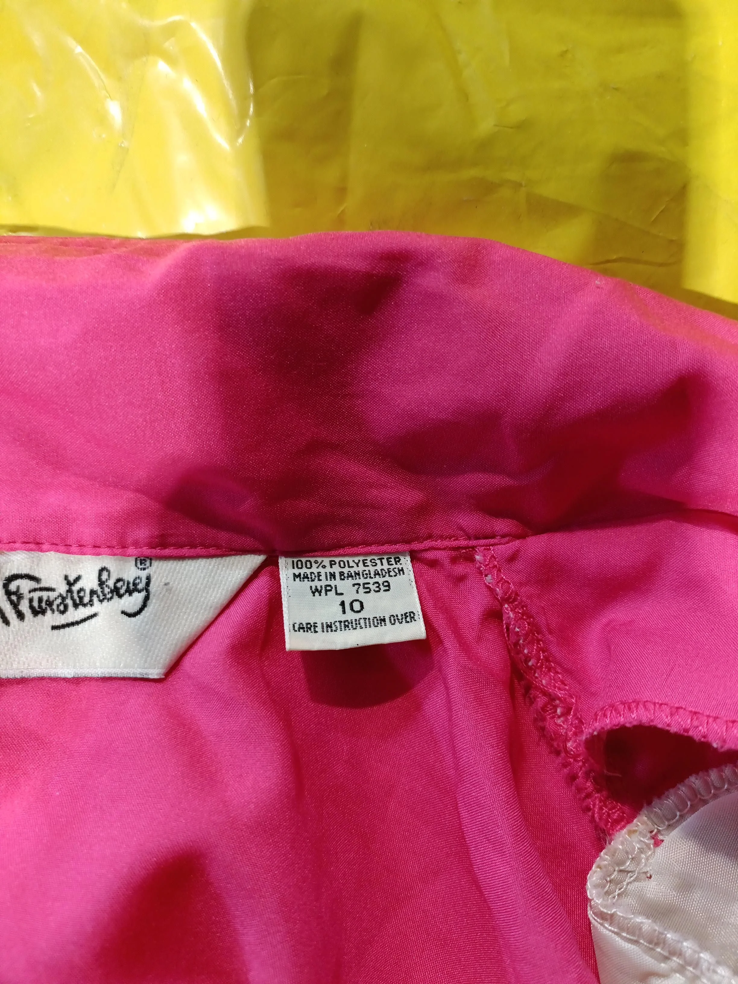 Diane Von Furstenberg Women's Shirt UK 10 Pink 100% Polyester Basic - Image 7