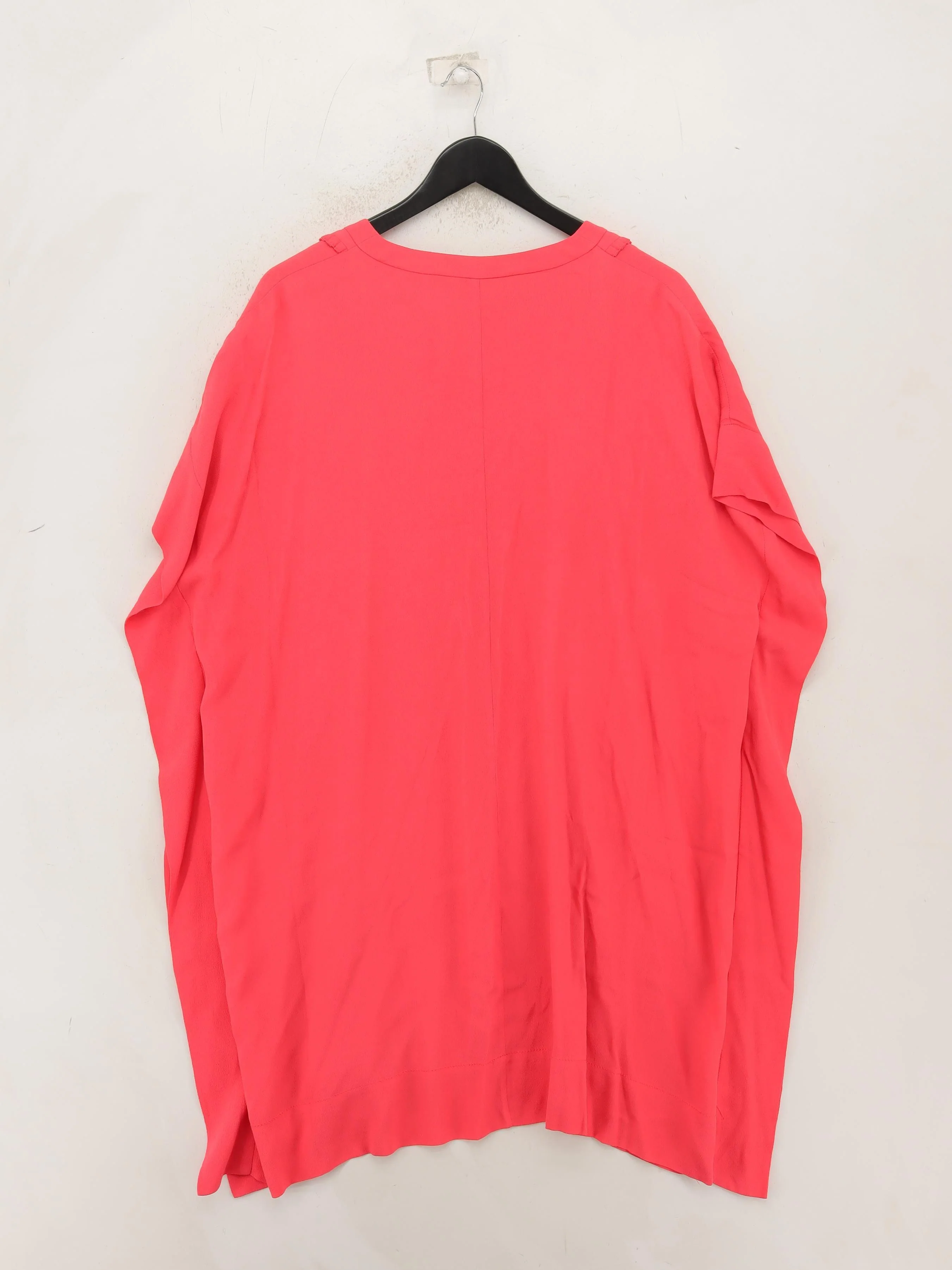 Diane Von Furstenberg Women's Top M Pink Viscose with Rayon Tunic - Image 2