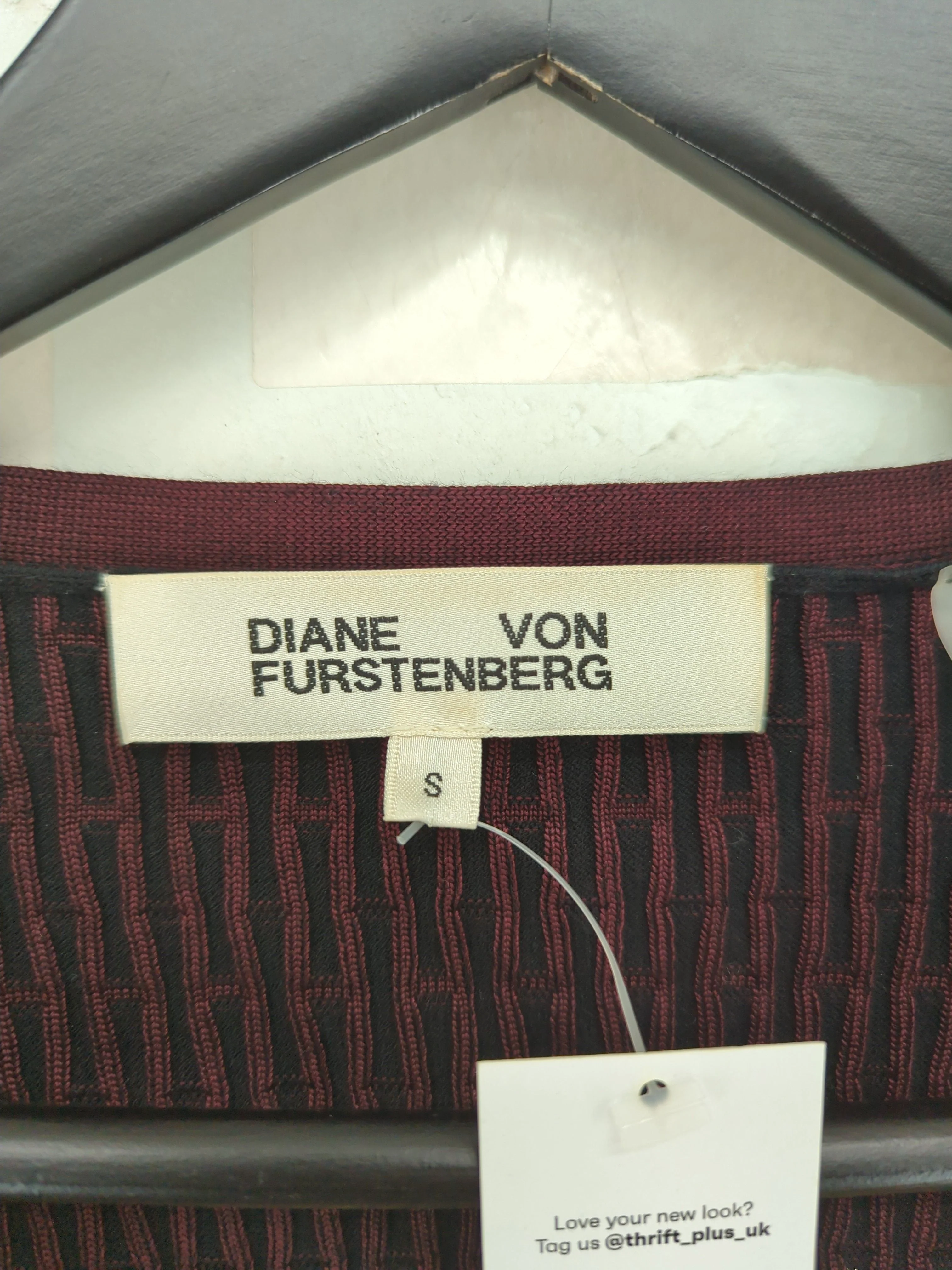 Diane Von Furstenberg Women's Top S Multi Viscose with Polyester, Other Basic - Image 5