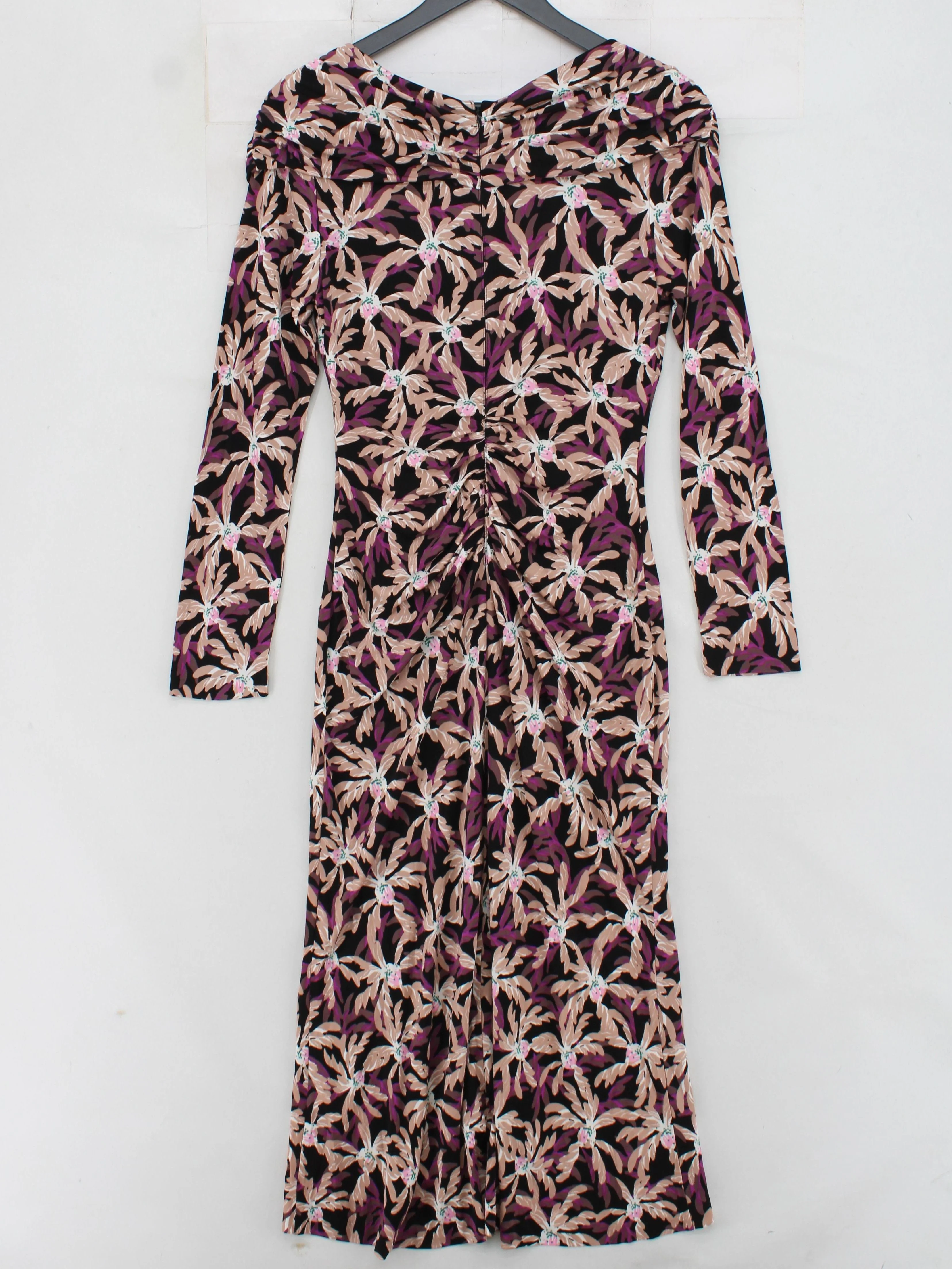 Diane von Furstenberg Wrap Midi Dress M in Multi - Image 2