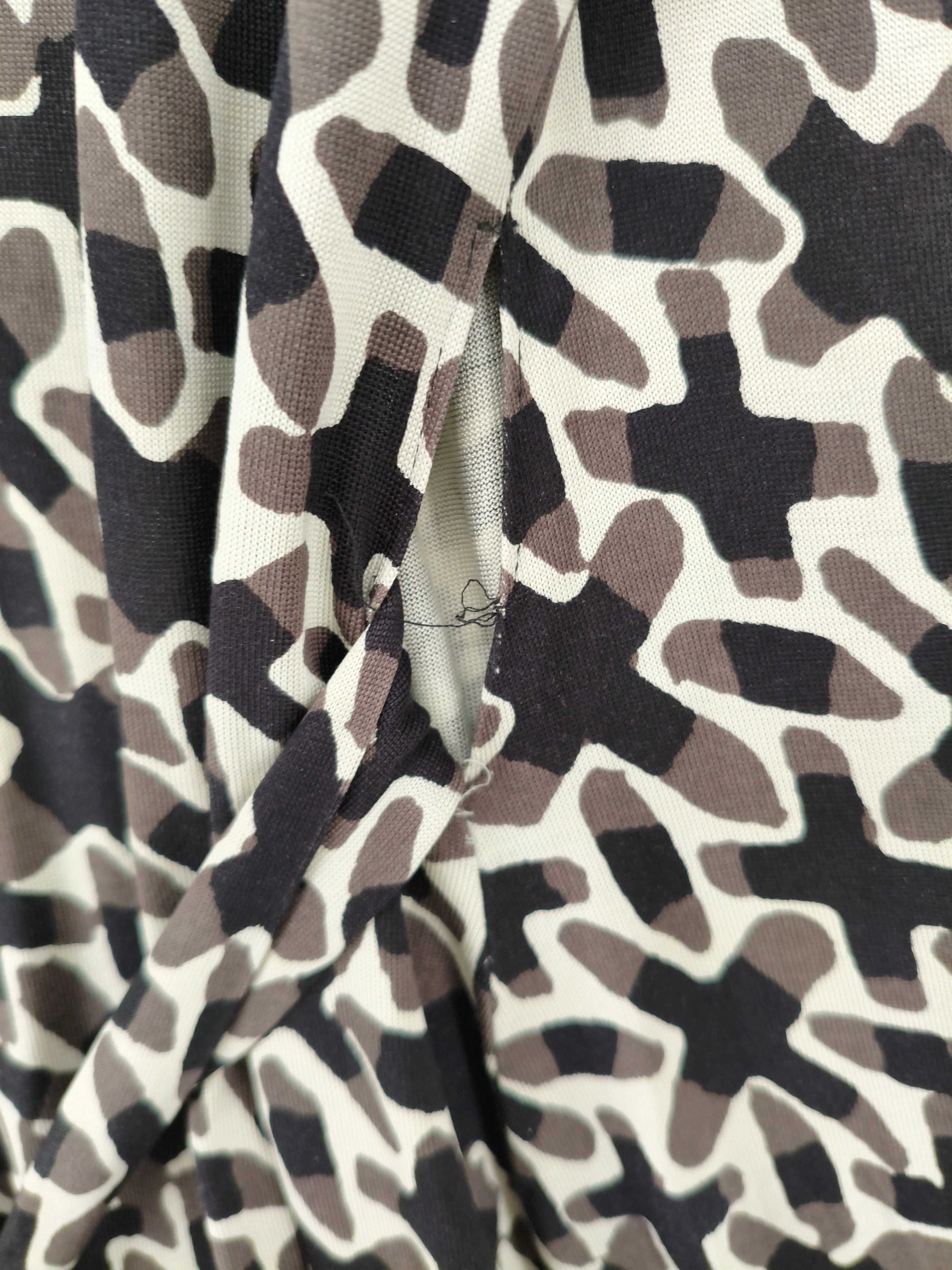 Diane von Furstenberg Wrap Mini Dress UK12 in Multi - Image 5