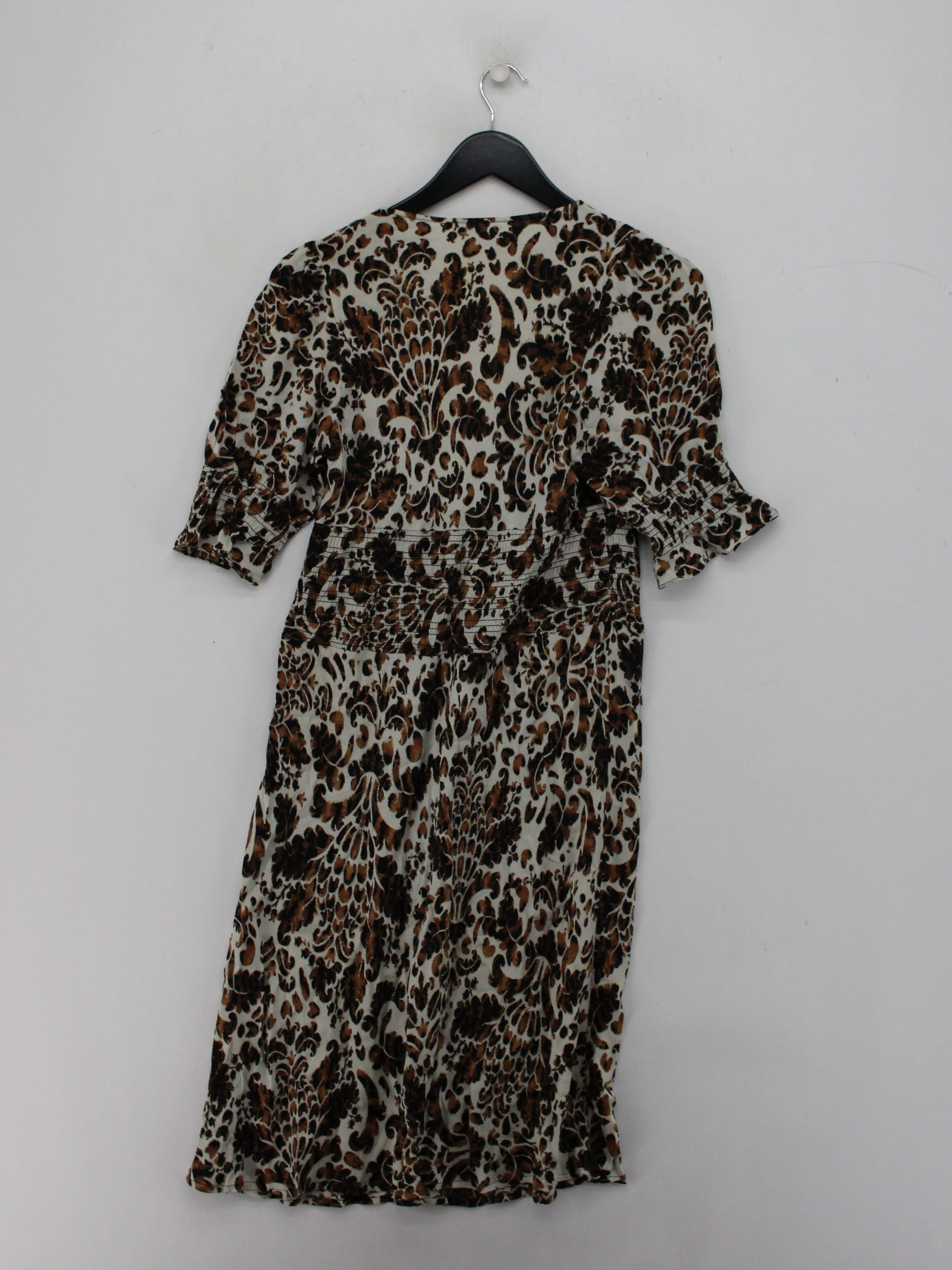 Diane von Furstenberg Wrap Mini Dress UK6 in Multi - Image 2