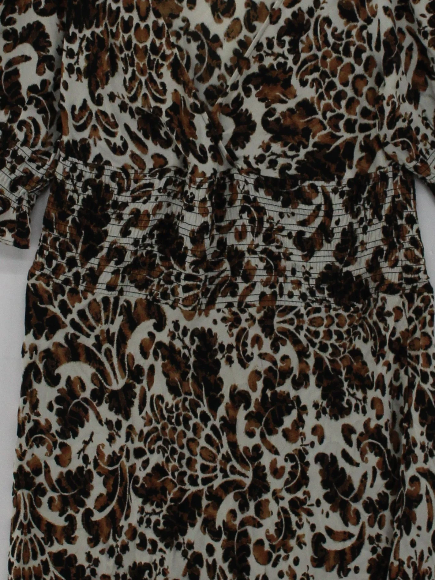 Diane von Furstenberg Wrap Mini Dress UK6 in Multi - Image 3