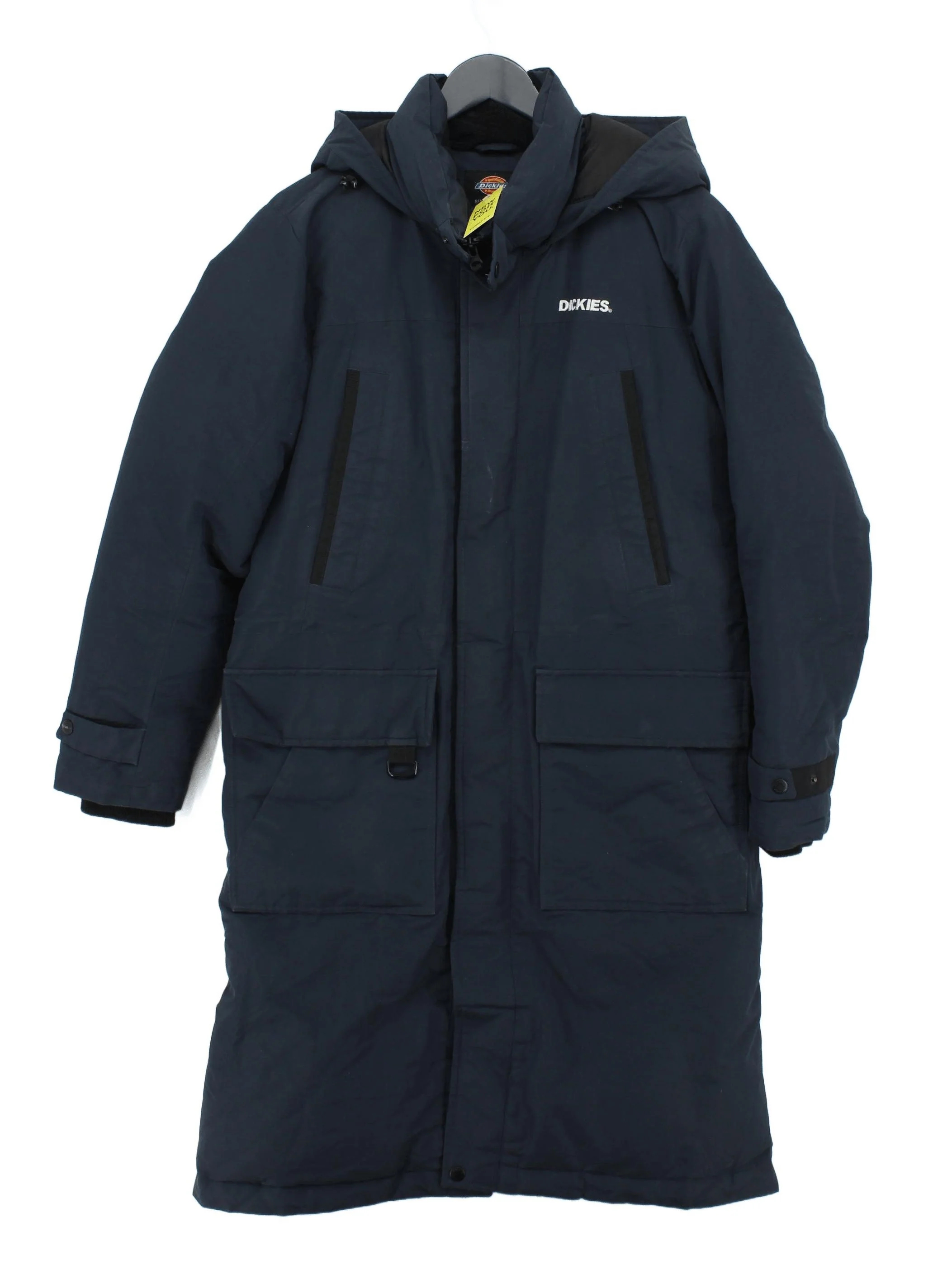 Dickies Men's Coat M Blue Polyester with Nylon Parka