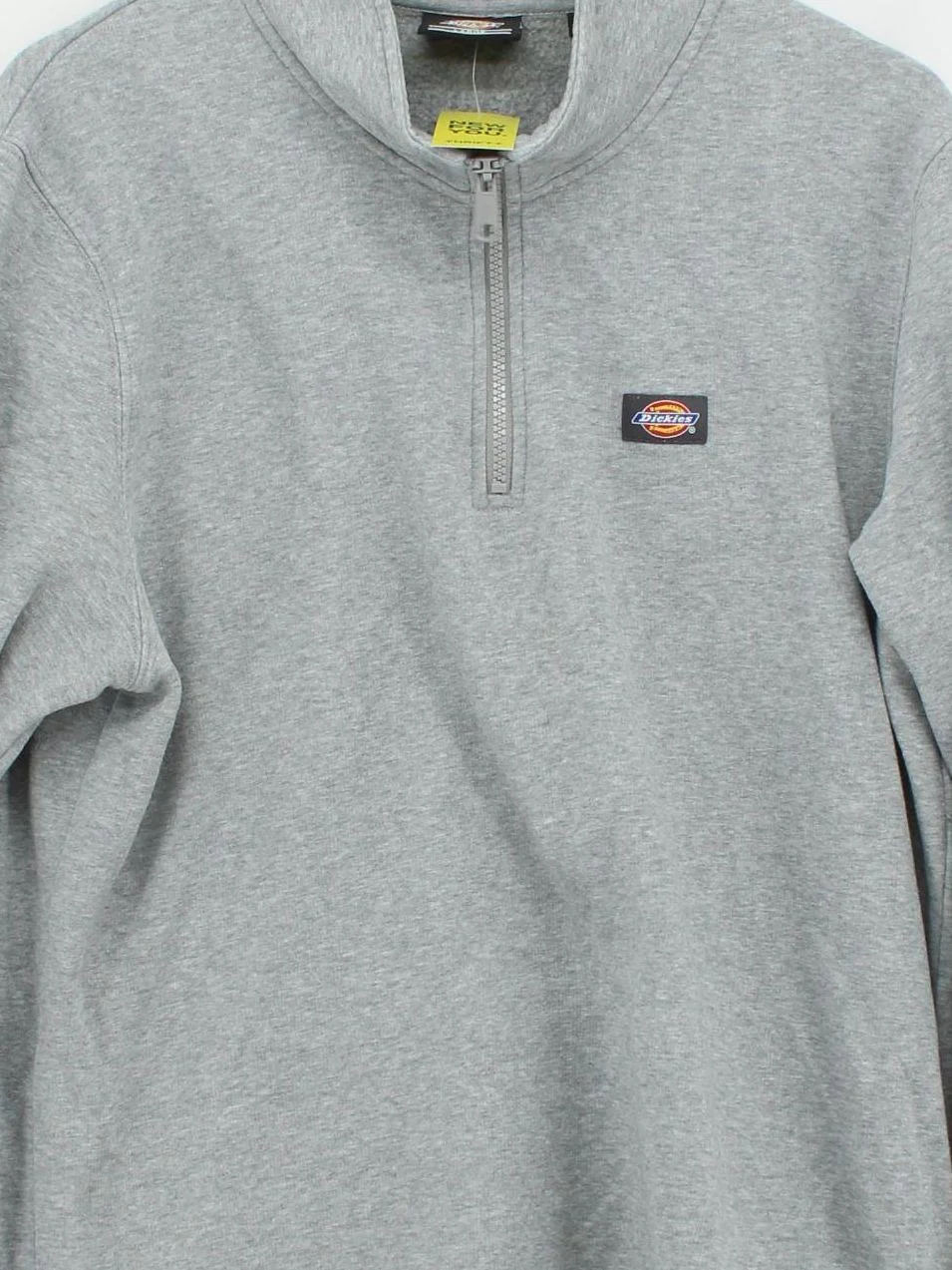 Dickies Men's Hoodie L Grey 100% Cotton Pullover - Image 3