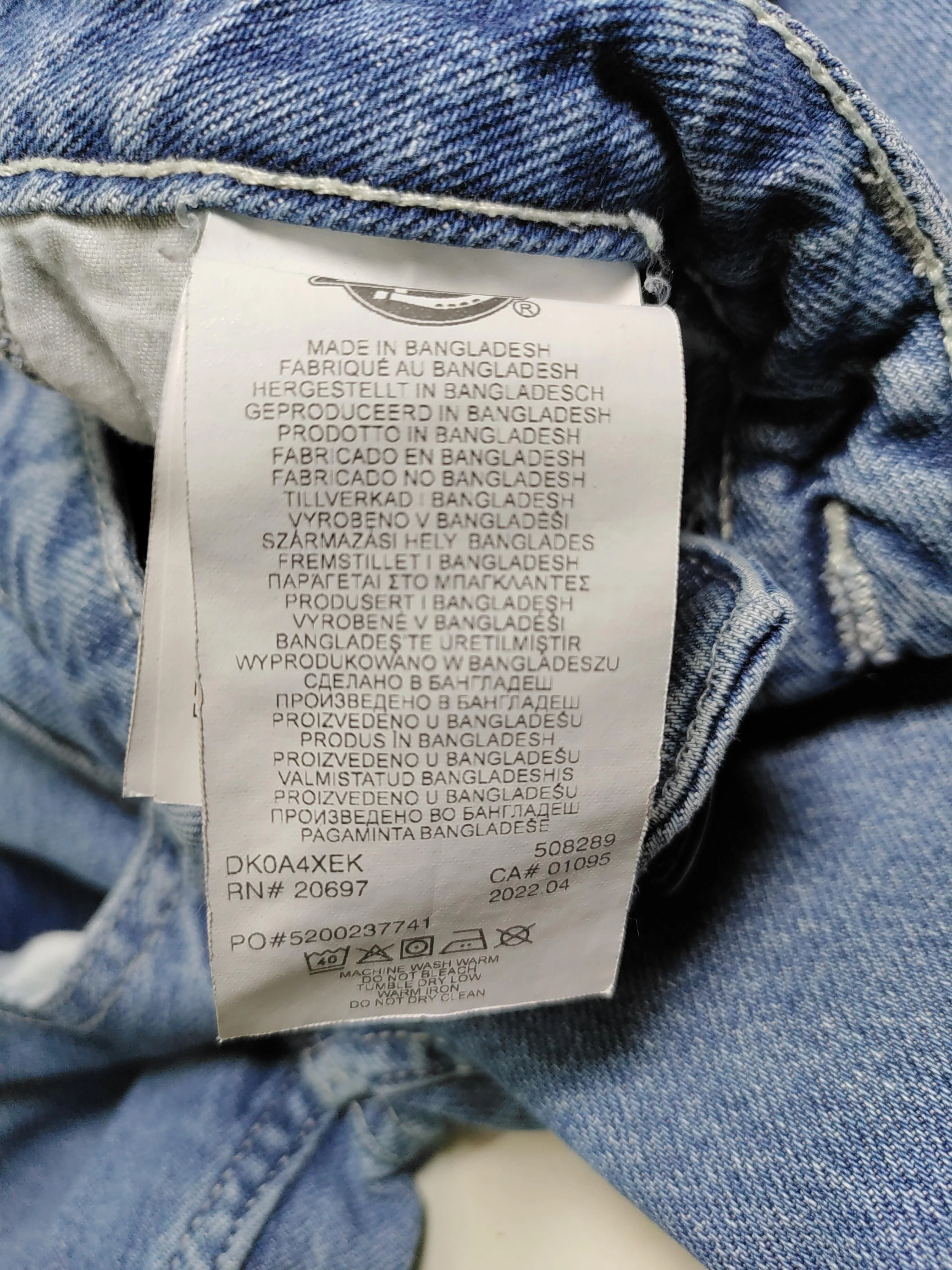 Dickies Men's Jeans M Blue 100% Cotton Straight - Image 6