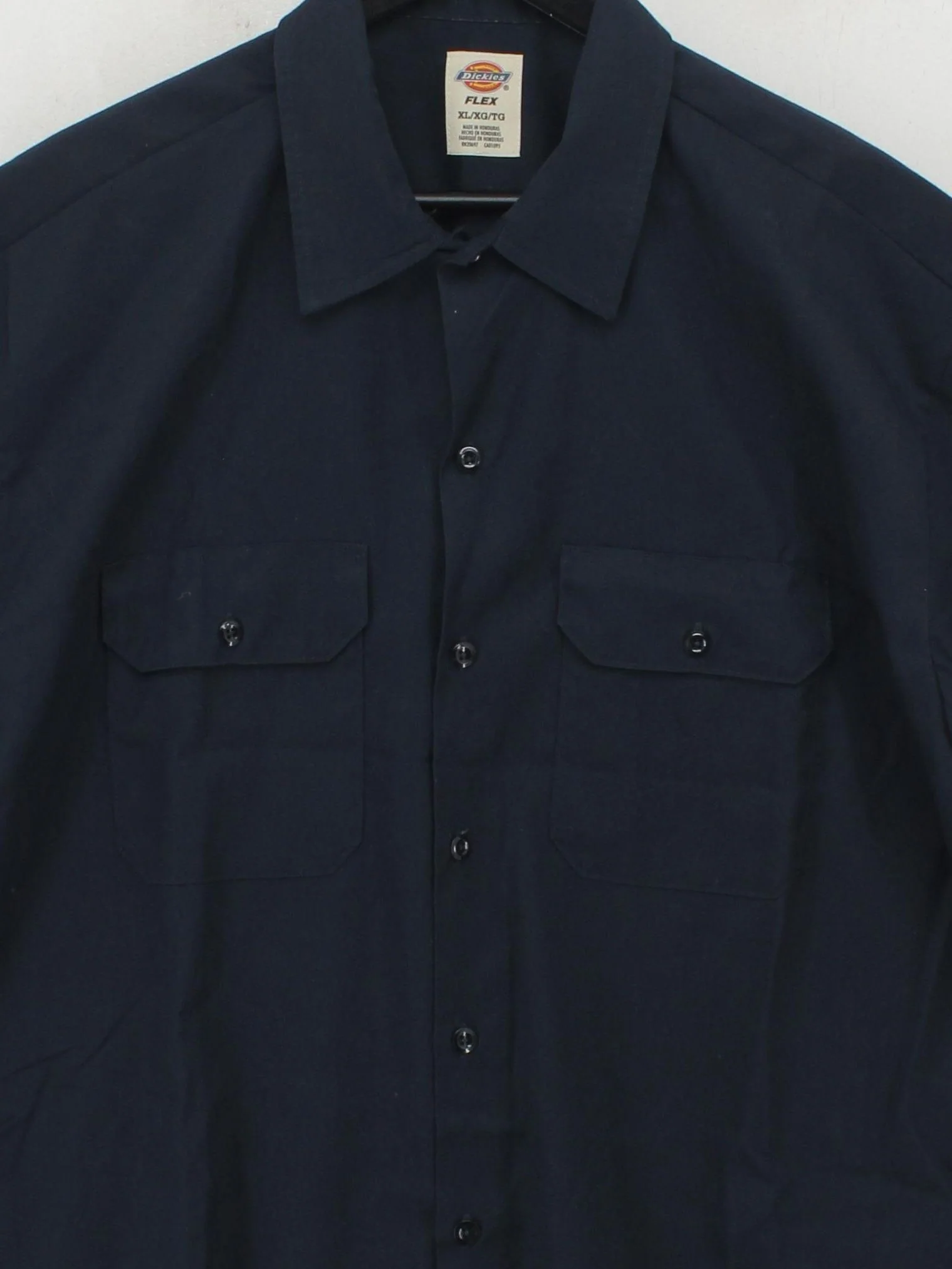 Dickies Men's Shirt XL Blue Polyester with Cotton Basic - Image 3