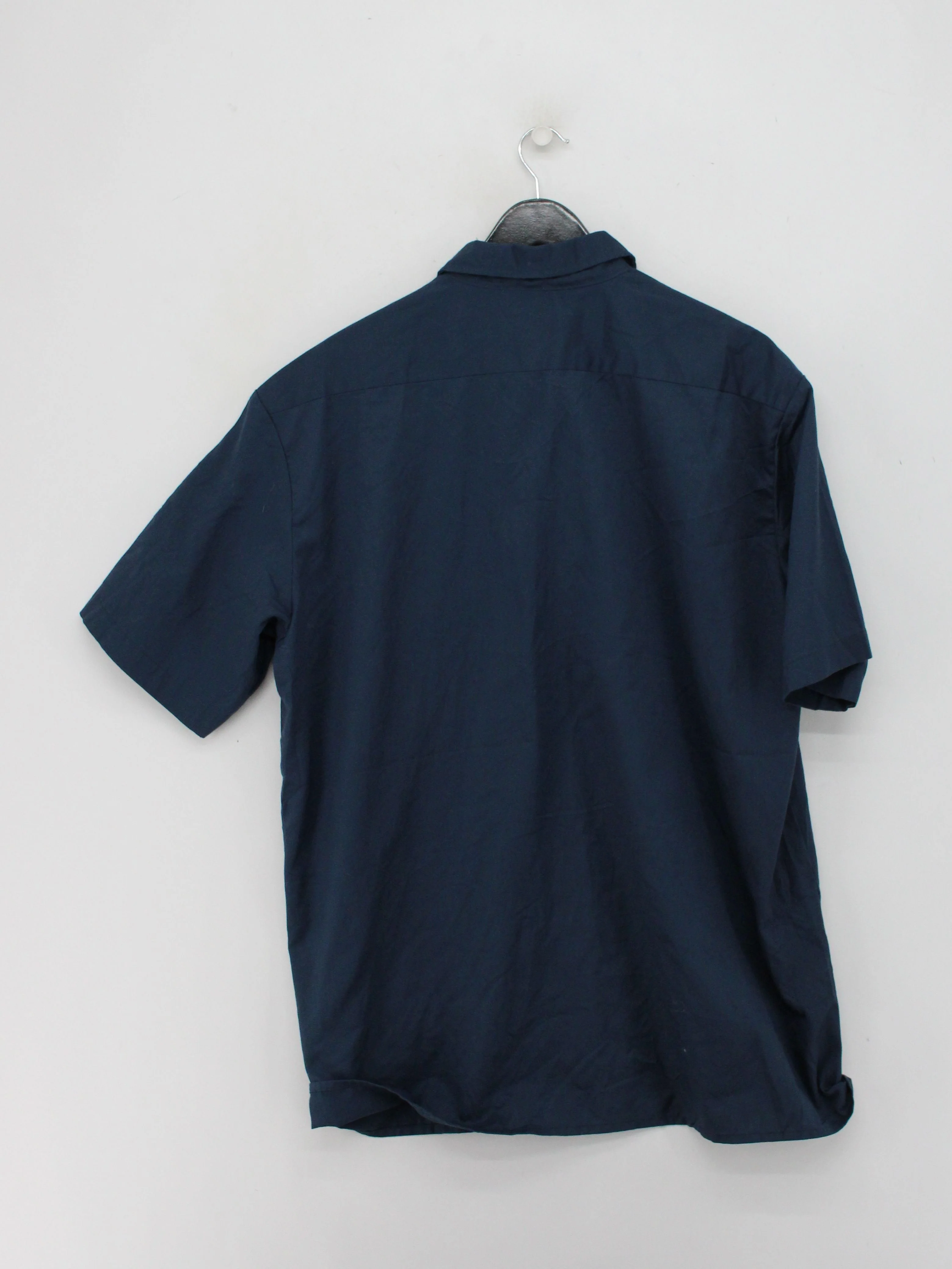 Dickies Men's Shirt XL Blue Polyester with Cotton Basic - Image 2