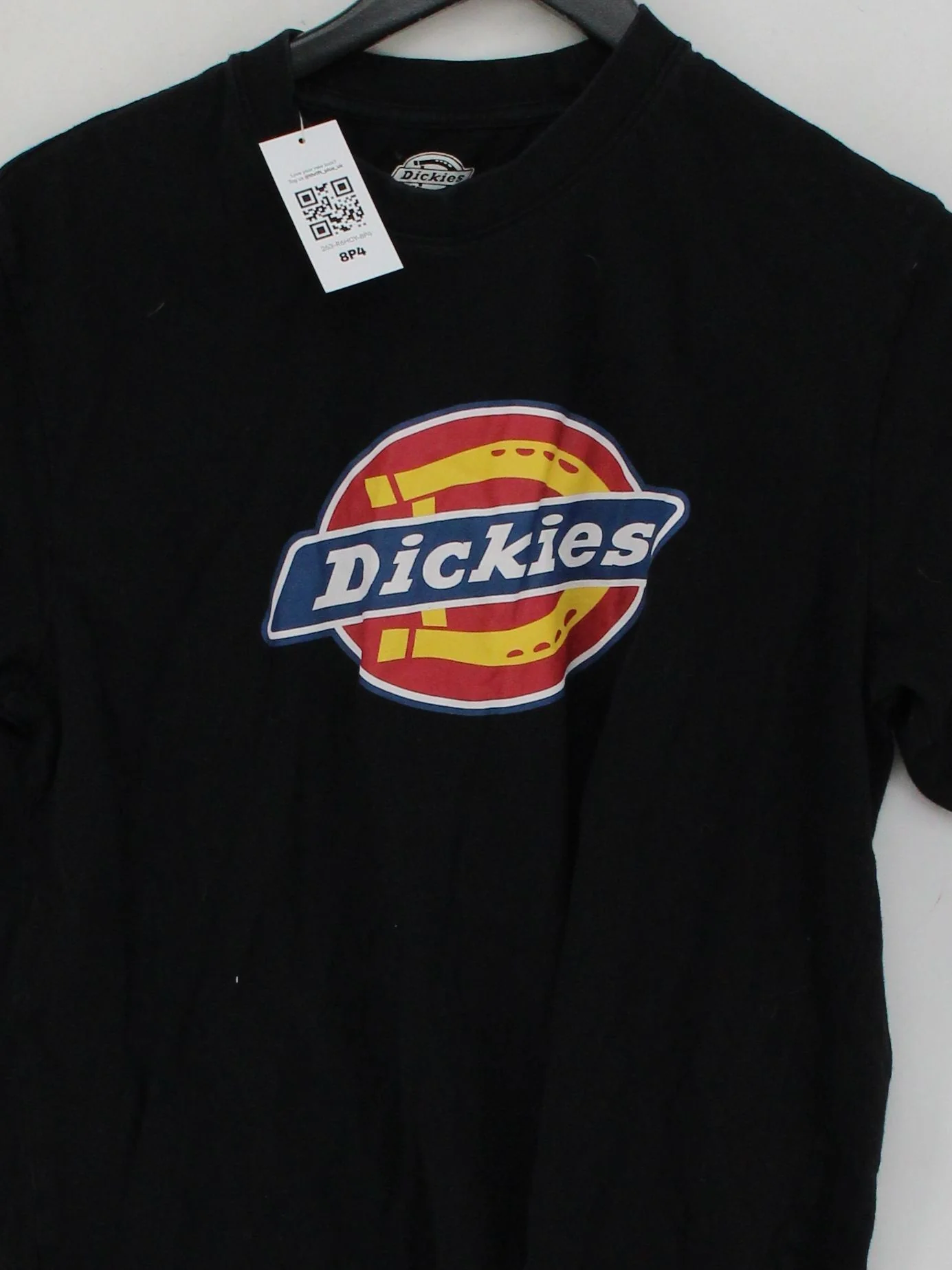 Dickies Men's T-Shirt L Black Graphic 100% Cotton Basic - Image 3