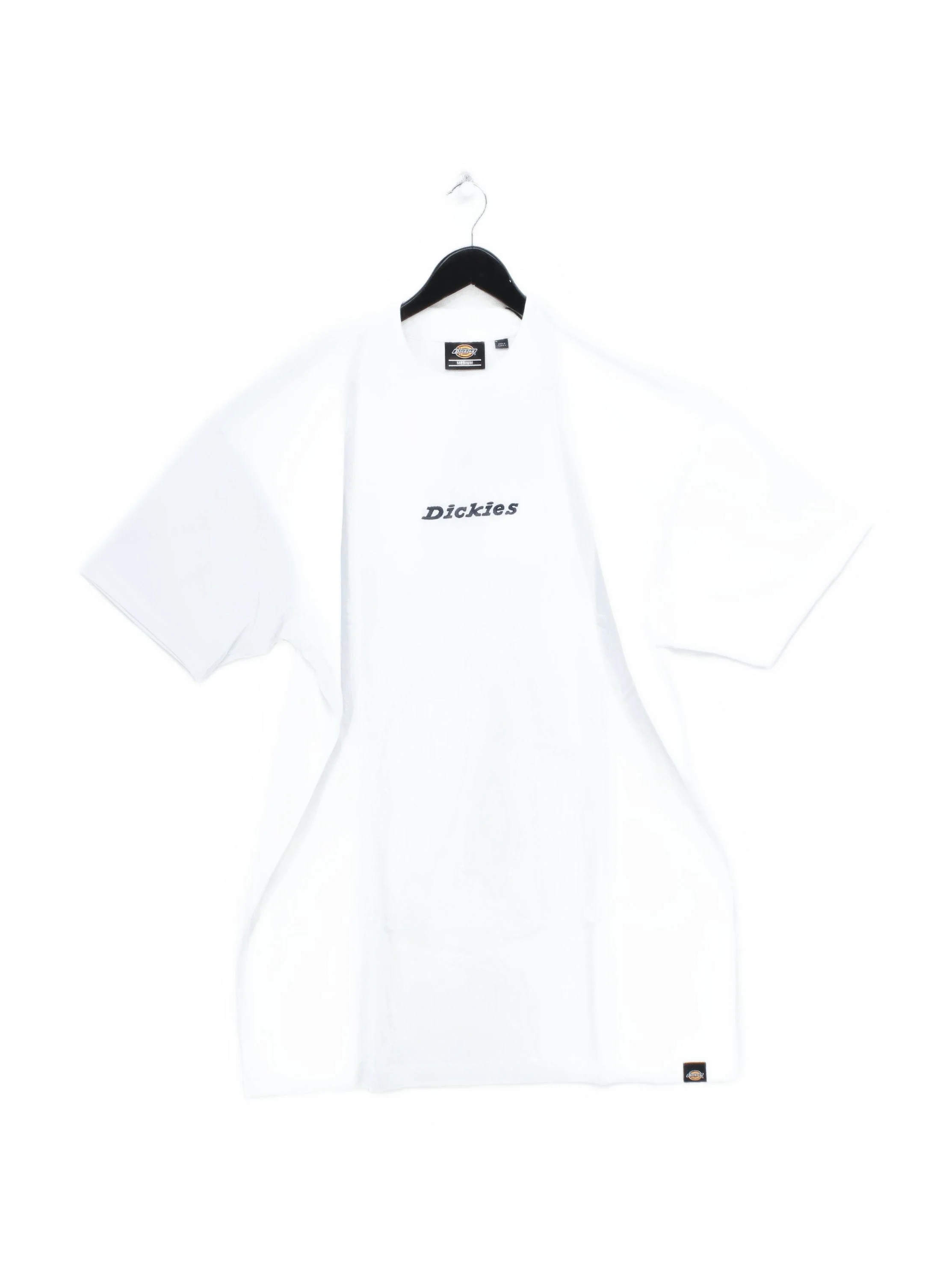 Dickies Men's T-Shirt M White Graphic 100% Cotton Basic New with tags