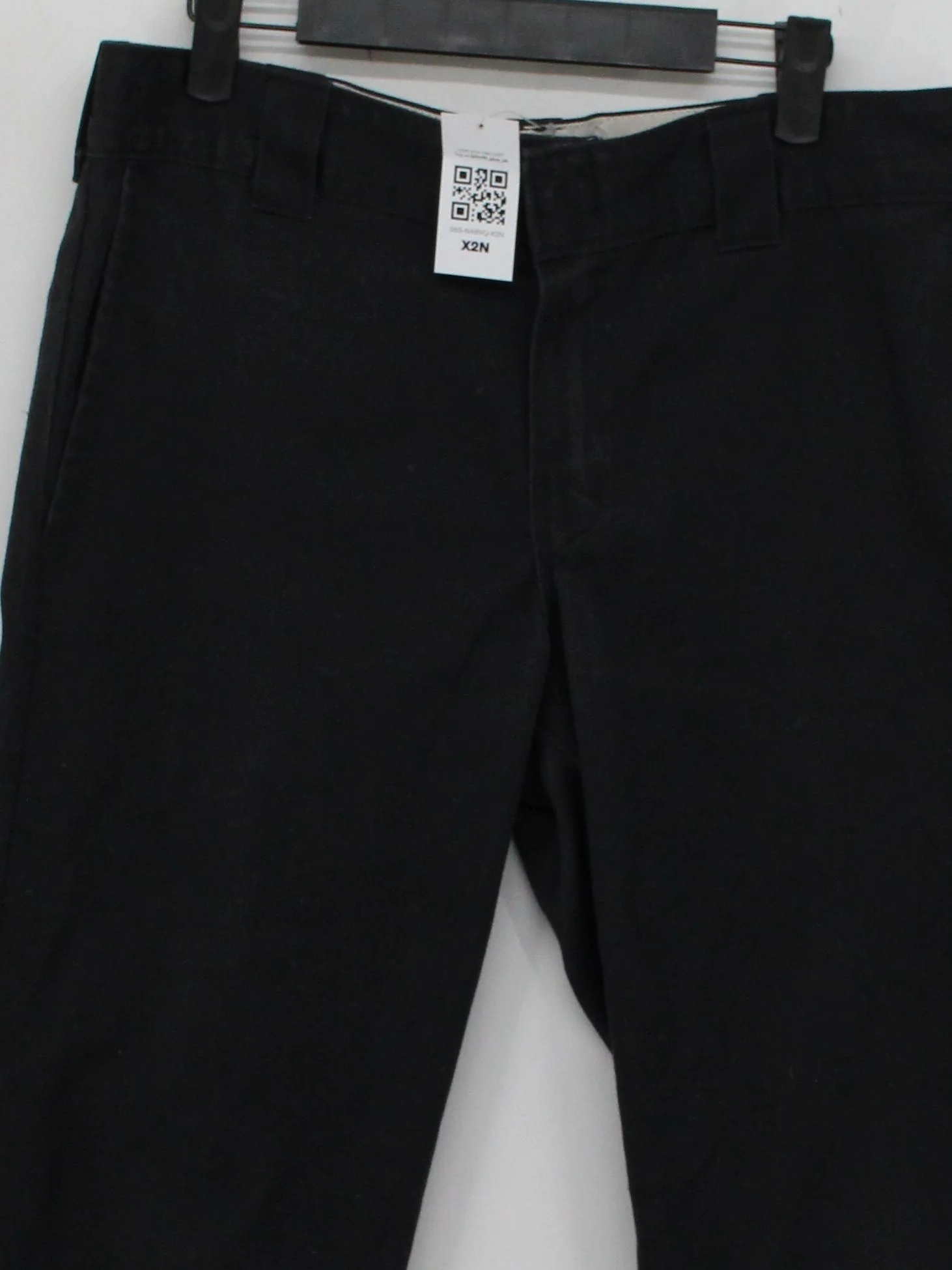 Dickies Men's Trousers M Black Polyester with Cotton Straight Chino - Image 3